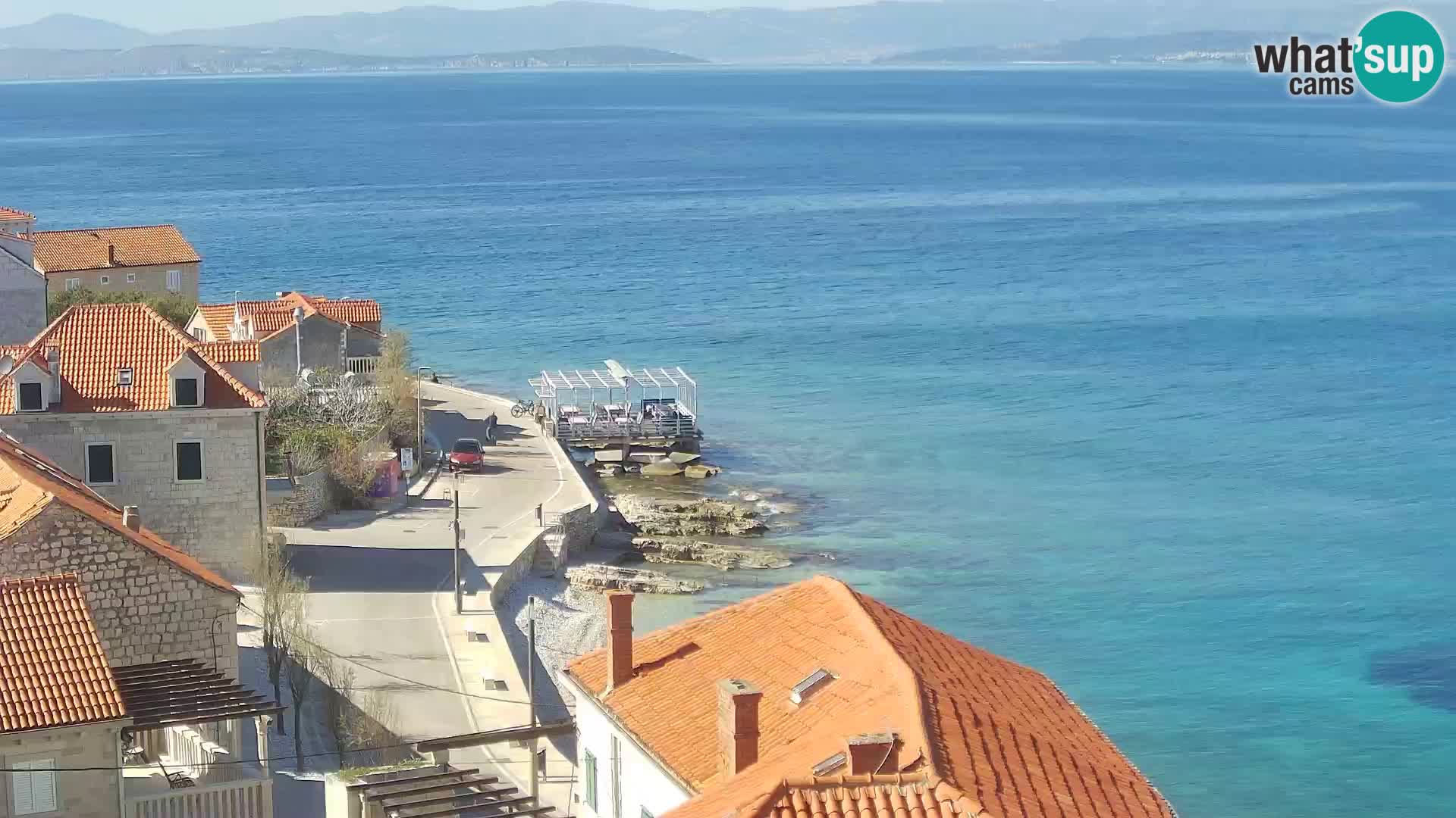 Webcam Sutivan Panorama – Vista en vivo desde la isla de Brač