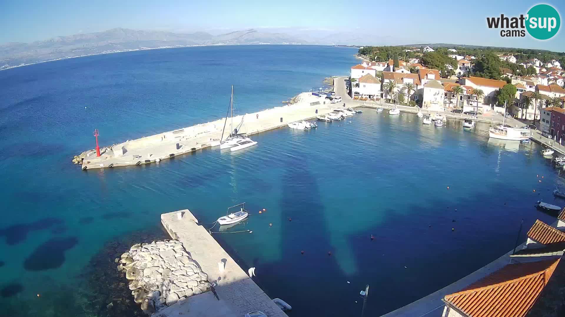 Webcam Sutivan Panorama – Liveblick von der Insel Brač