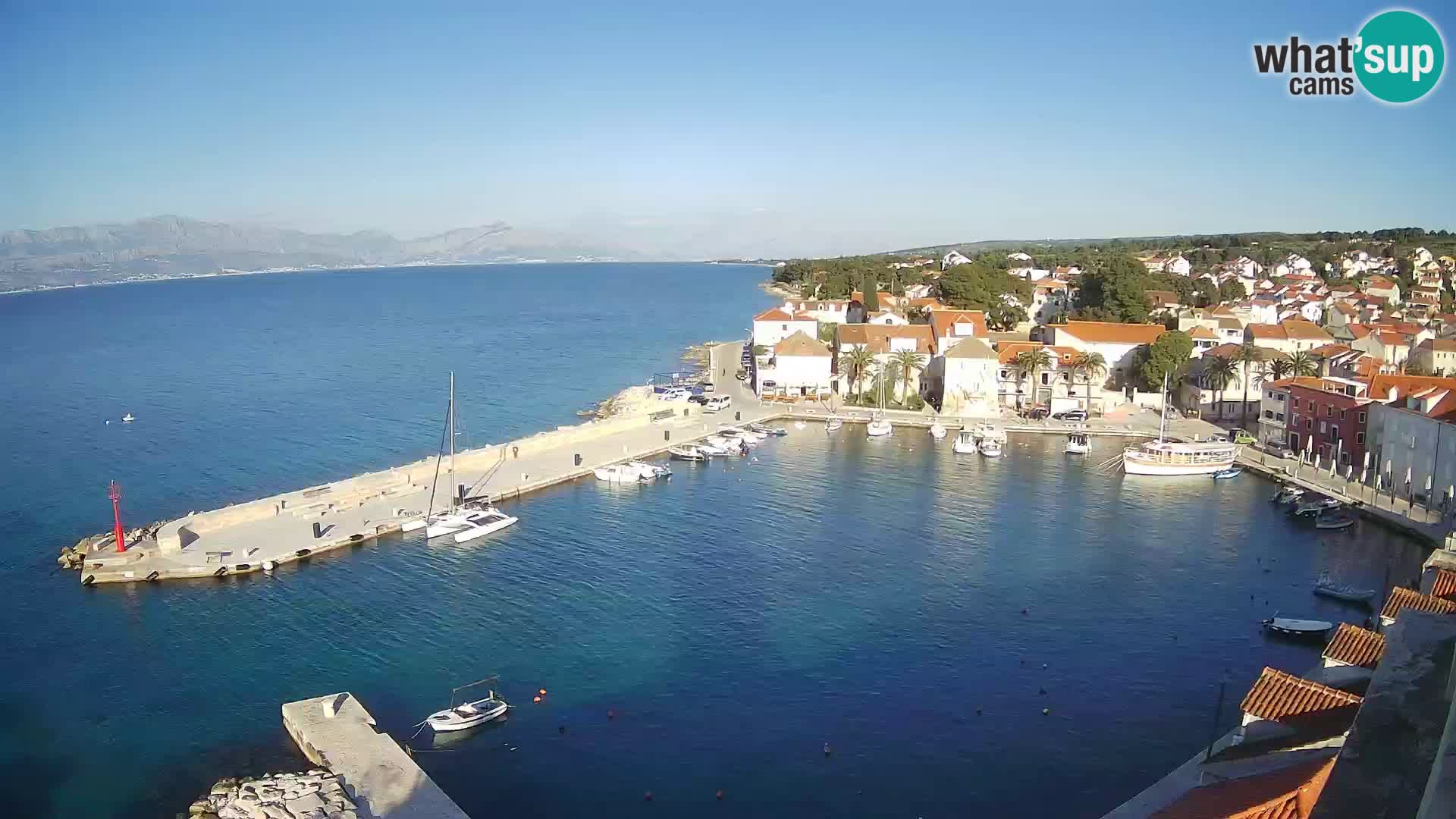 Webcam Sutivan Panorama – Liveblick von der Insel Brač