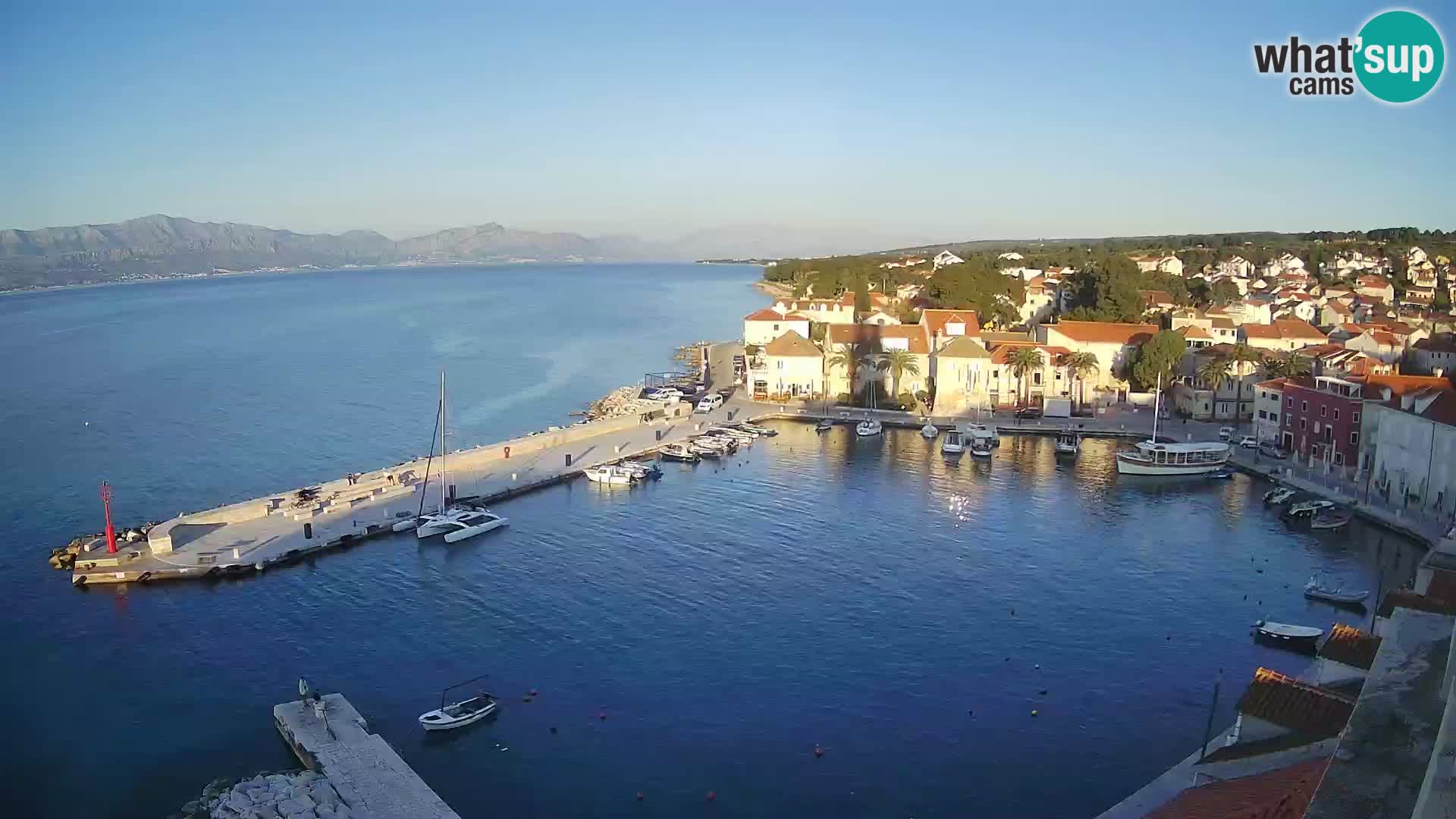 Webcam Sutivan Panorama – Liveblick von der Insel Brač