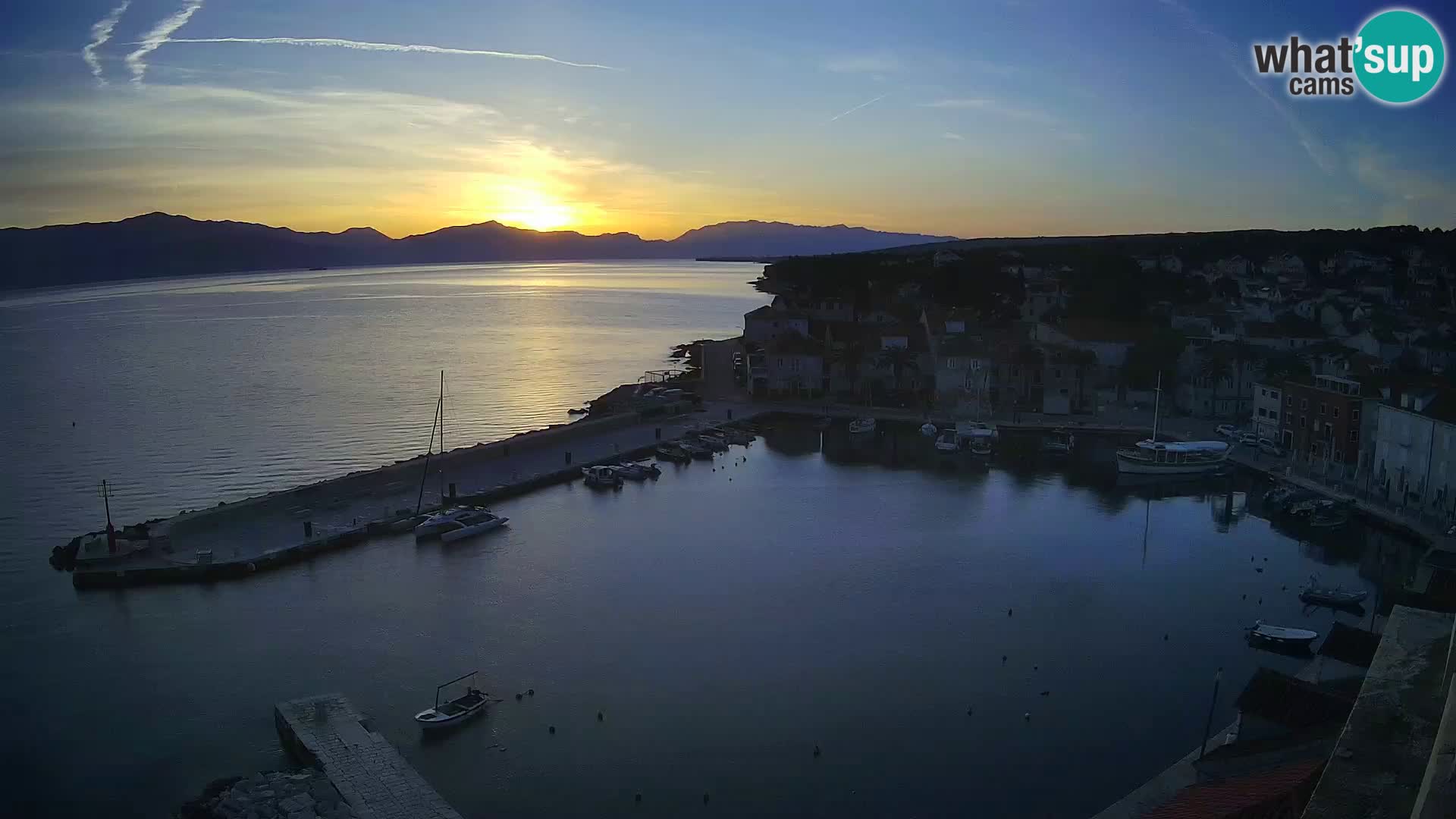 Webcam Sutivan Panorama – Vista en vivo desde la isla de Brač