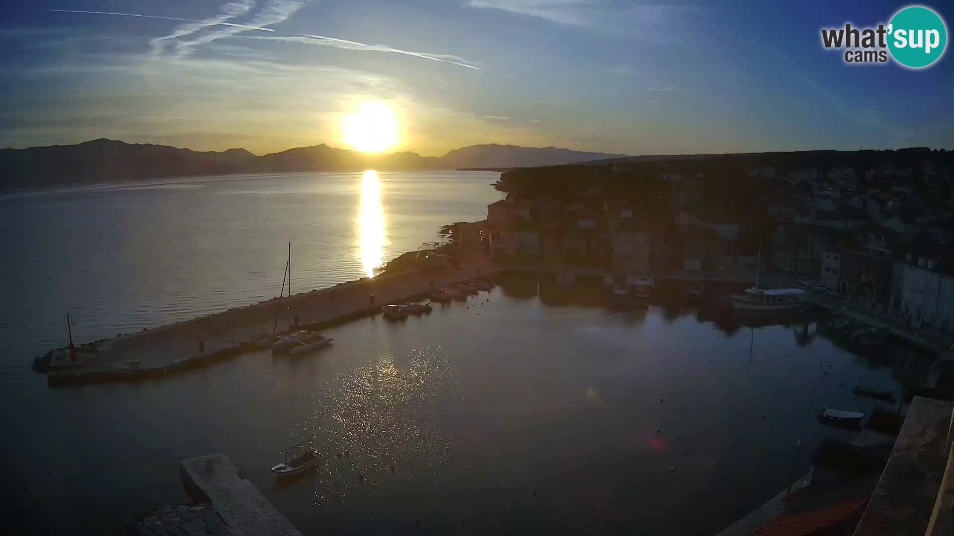 Webcam Sutivan panorama – Vista live dall’isola di Brač