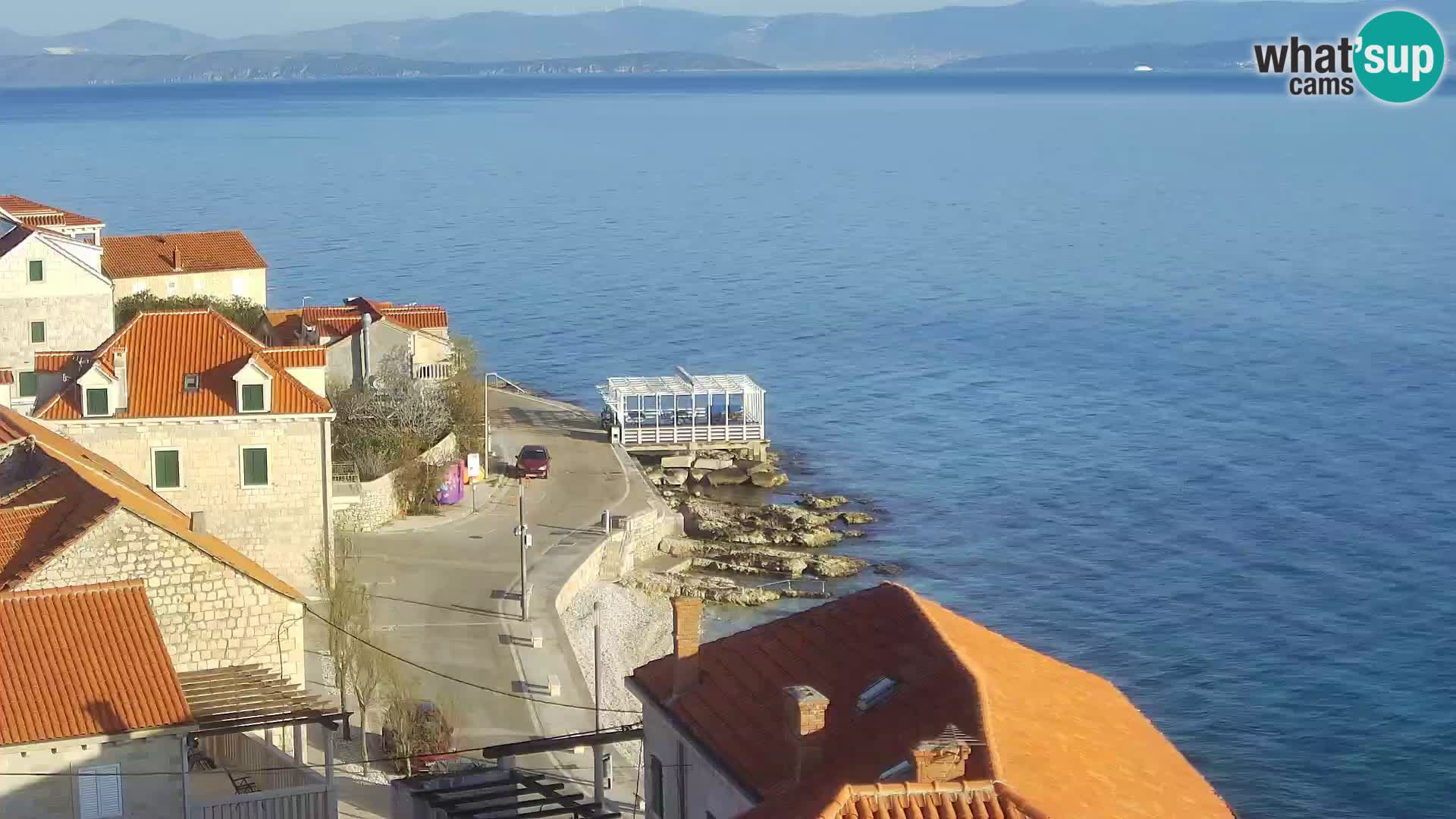 Webcam Sutivan Panorama – Vista en vivo desde la isla de Brač