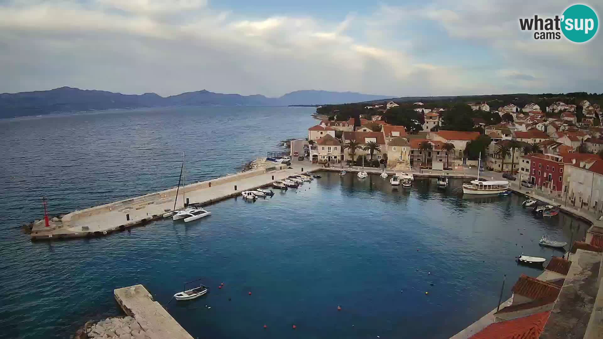 Webcam Sutivan Panorama – Liveblick von der Insel Brač