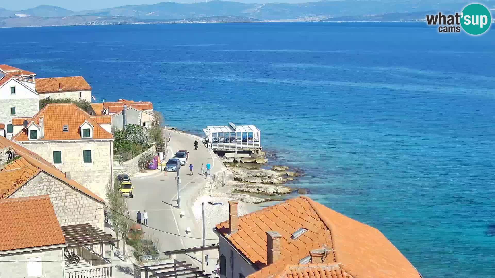 Webcam Sutivan panorama – Vista live dall’isola di Brač
