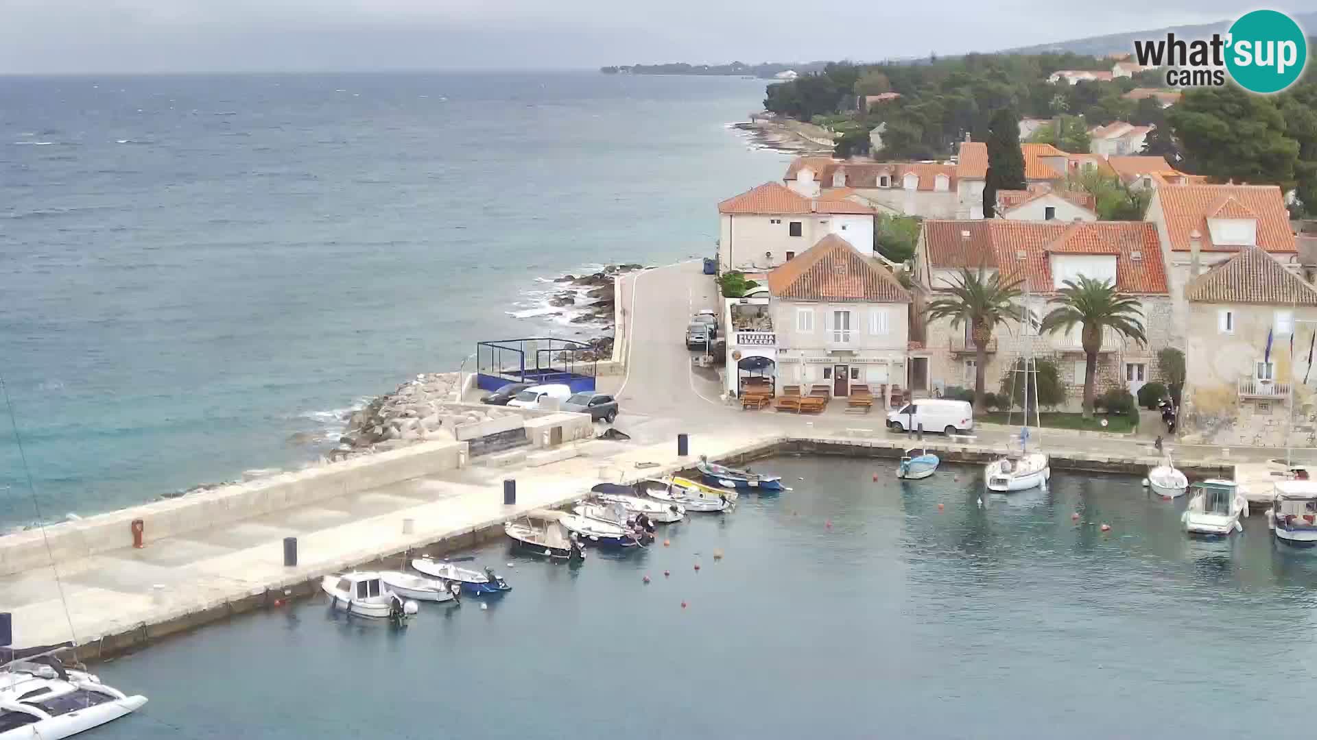Webcam Sutivan Panorama – Liveblick von der Insel Brač
