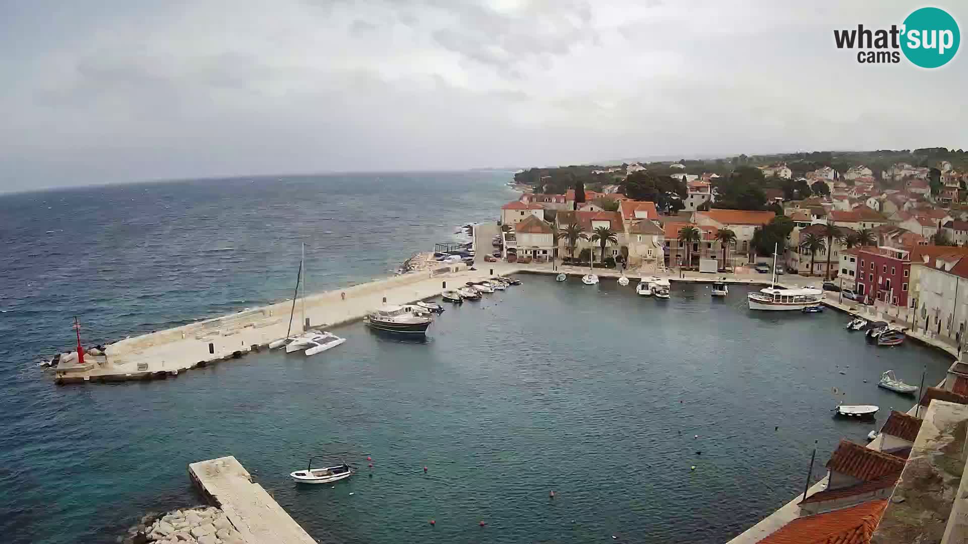 Webcam Sutivan Panorama – Liveblick von der Insel Brač