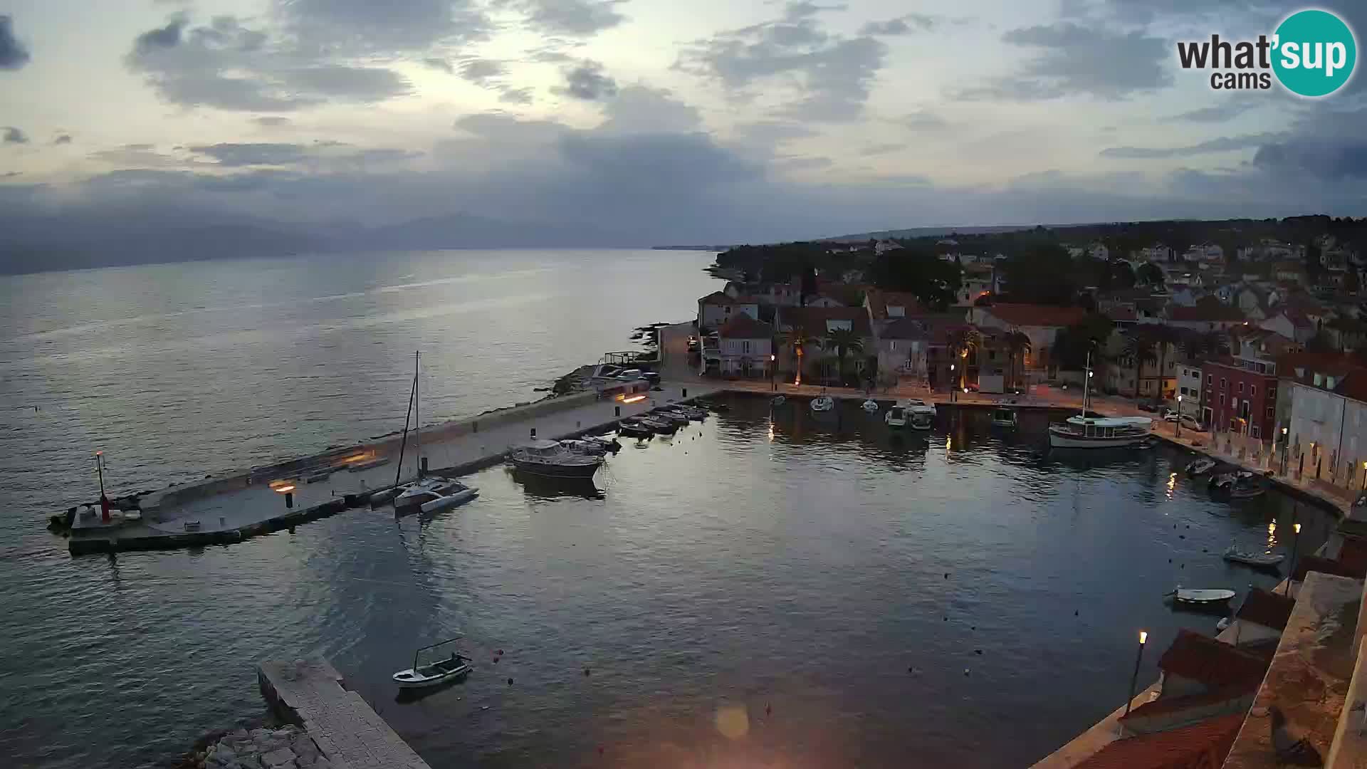 Webcam Sutivan Panorama – Vue en direct depuis l’île de Brač