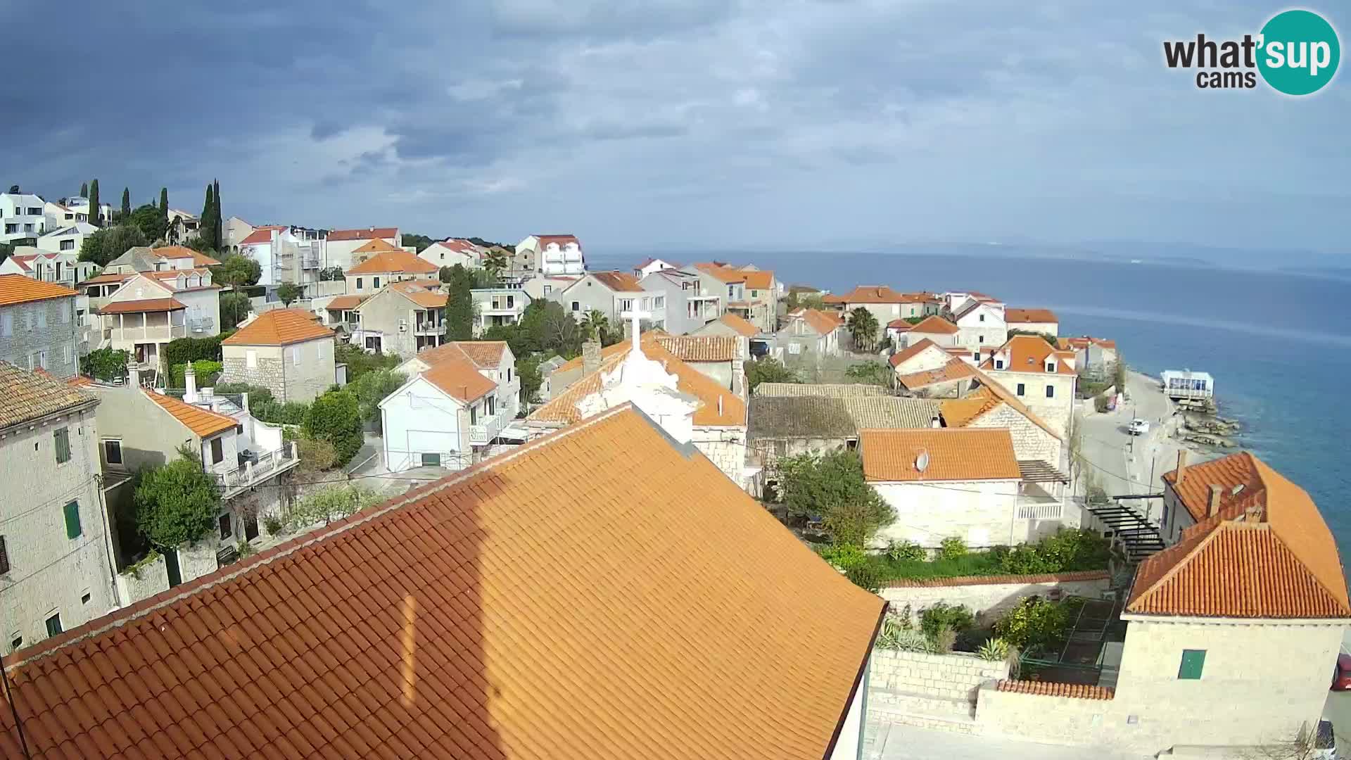 Webcam Sutivan Panorama – Vista en vivo desde la isla de Brač