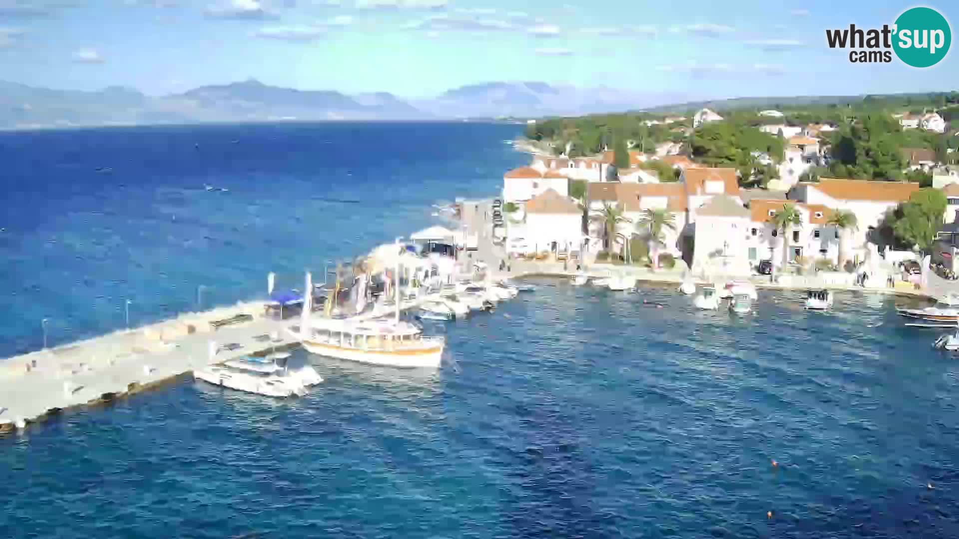 Webcam Sutivan Panorama – Live View from Brač Island