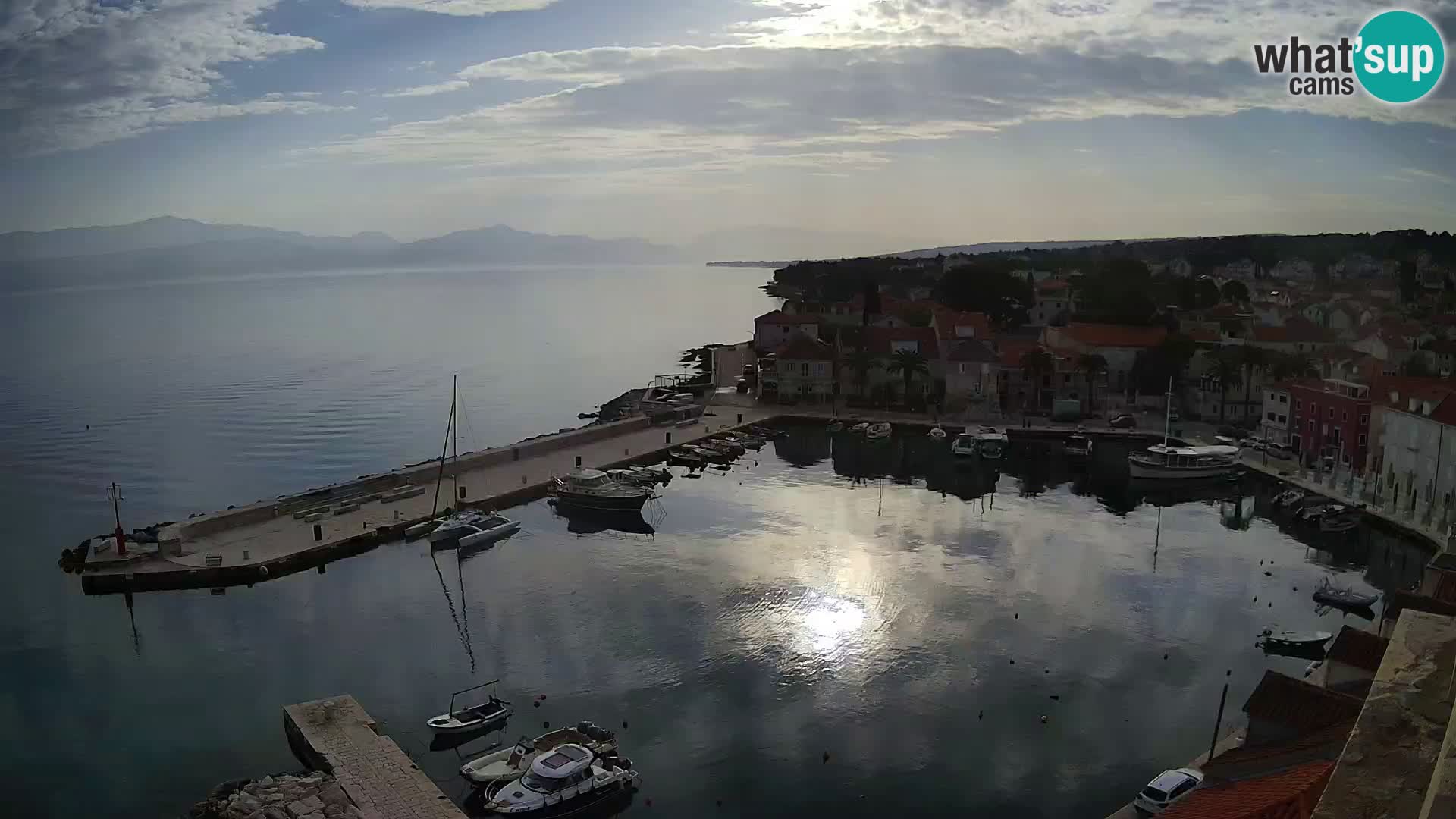 Webcam Sutivan Panorama – Liveblick von der Insel Brač