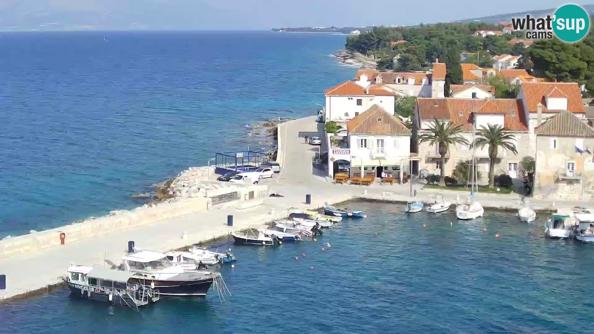 Webcam Sutivan Panorama – Liveblick von der Insel Brač
