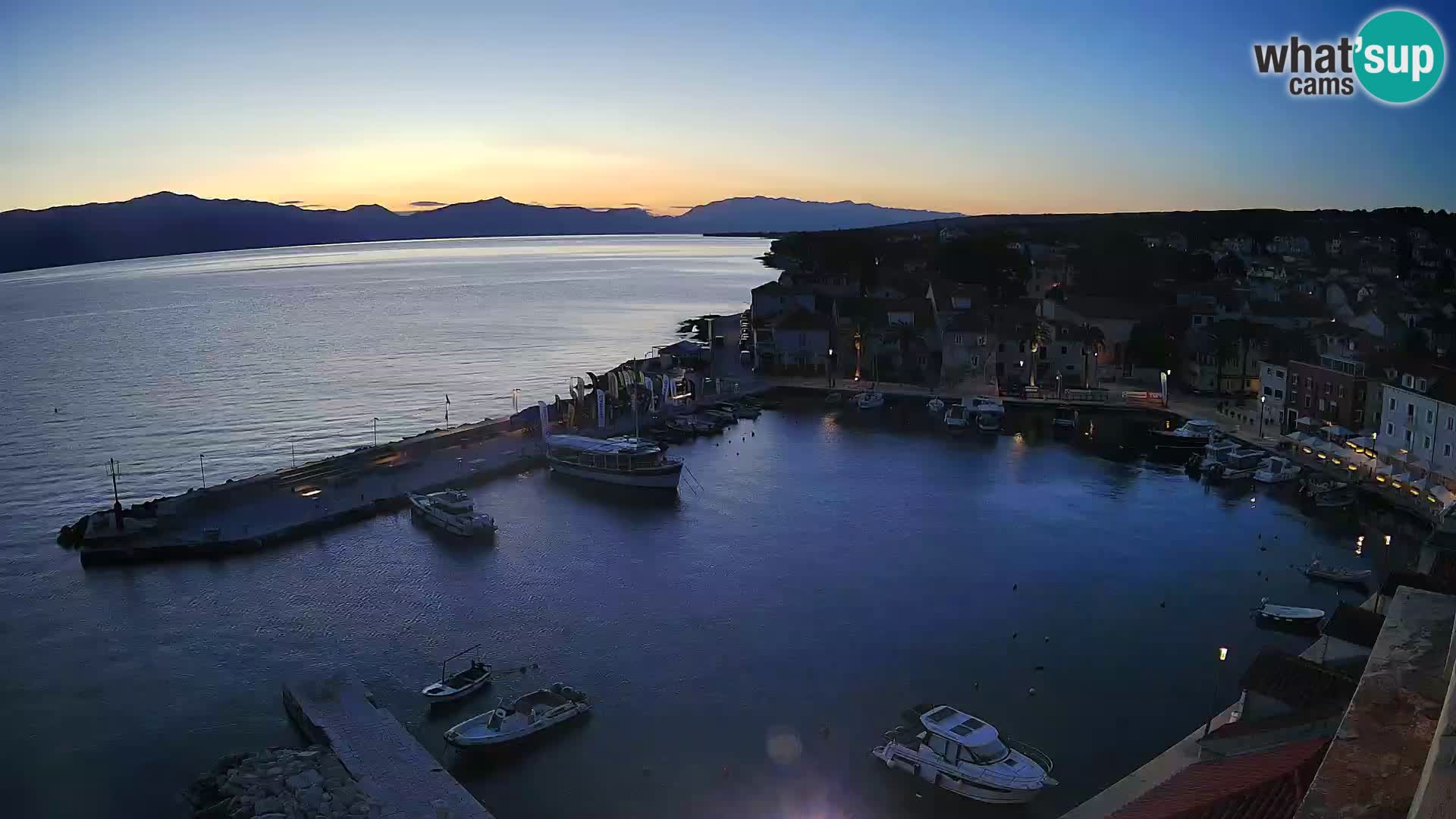 Webcam Sutivan Panorama – Vista en vivo desde la isla de Brač