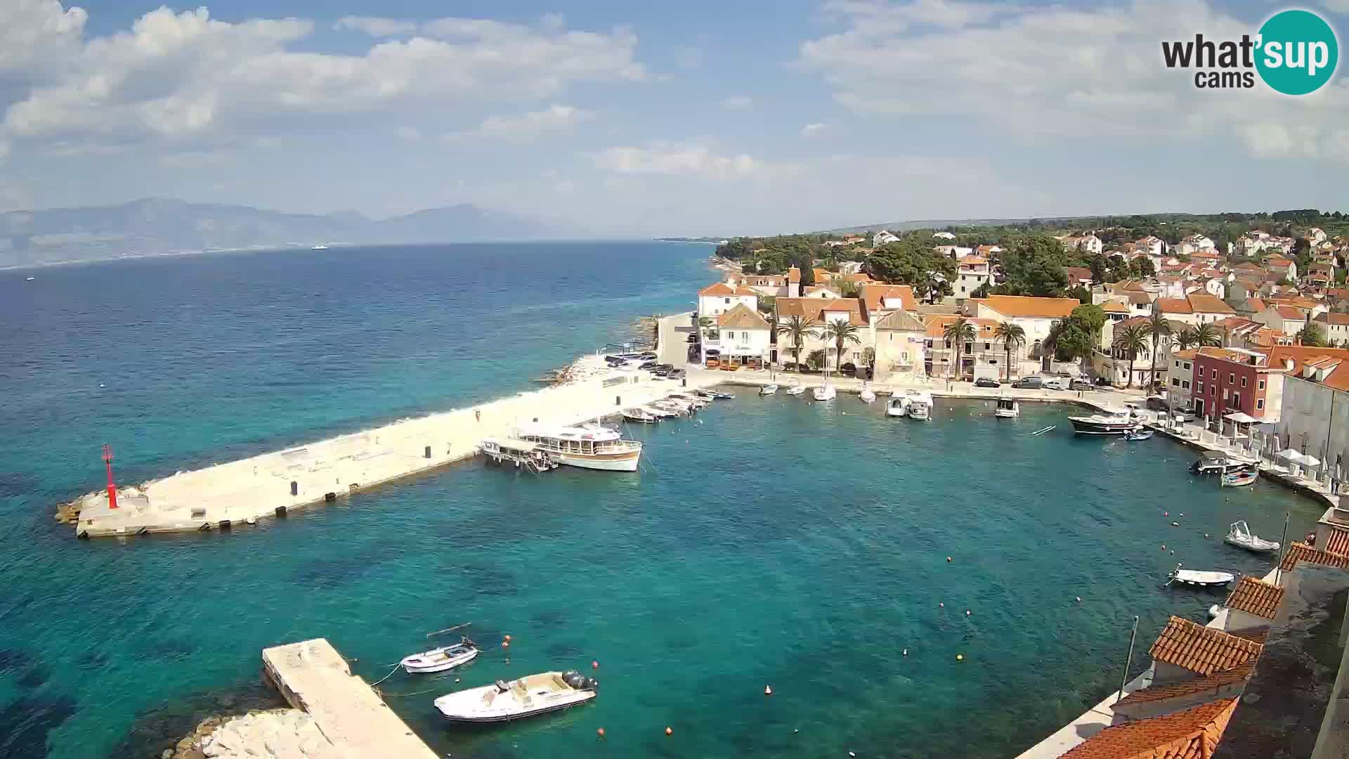 Webcam Sutivan Panorama – Liveblick von der Insel Brač