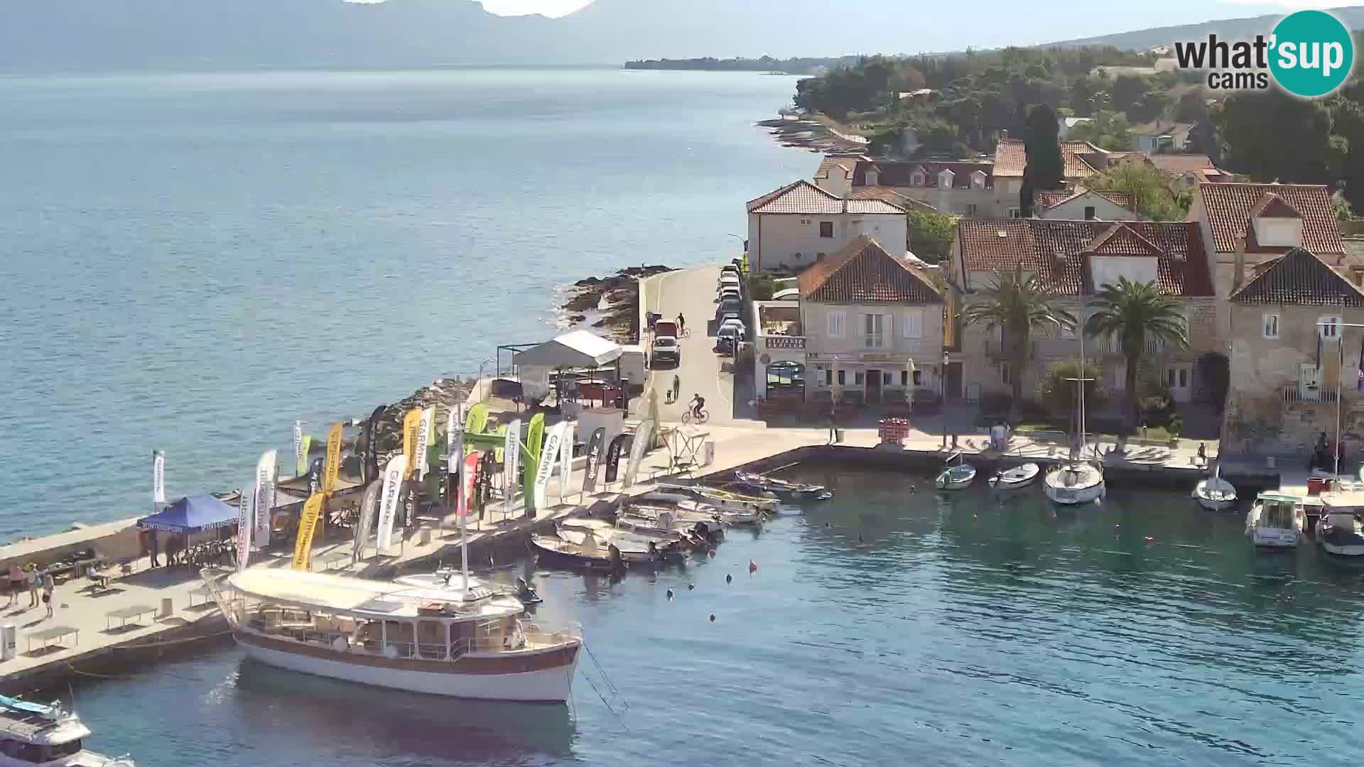 Web kamera Sutivan panorama – Pogled uživo s otoka Brača