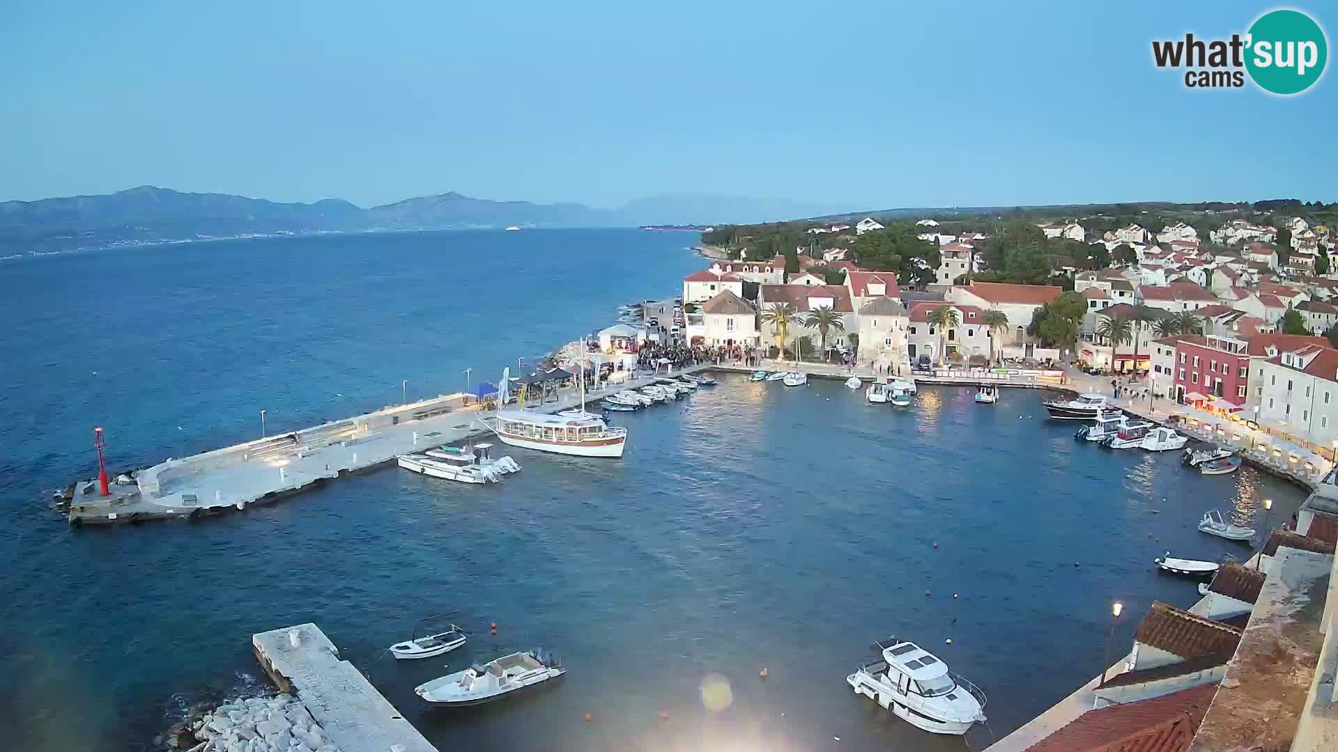Webcam Sutivan Panorama – Vue en direct depuis l’île de Brač