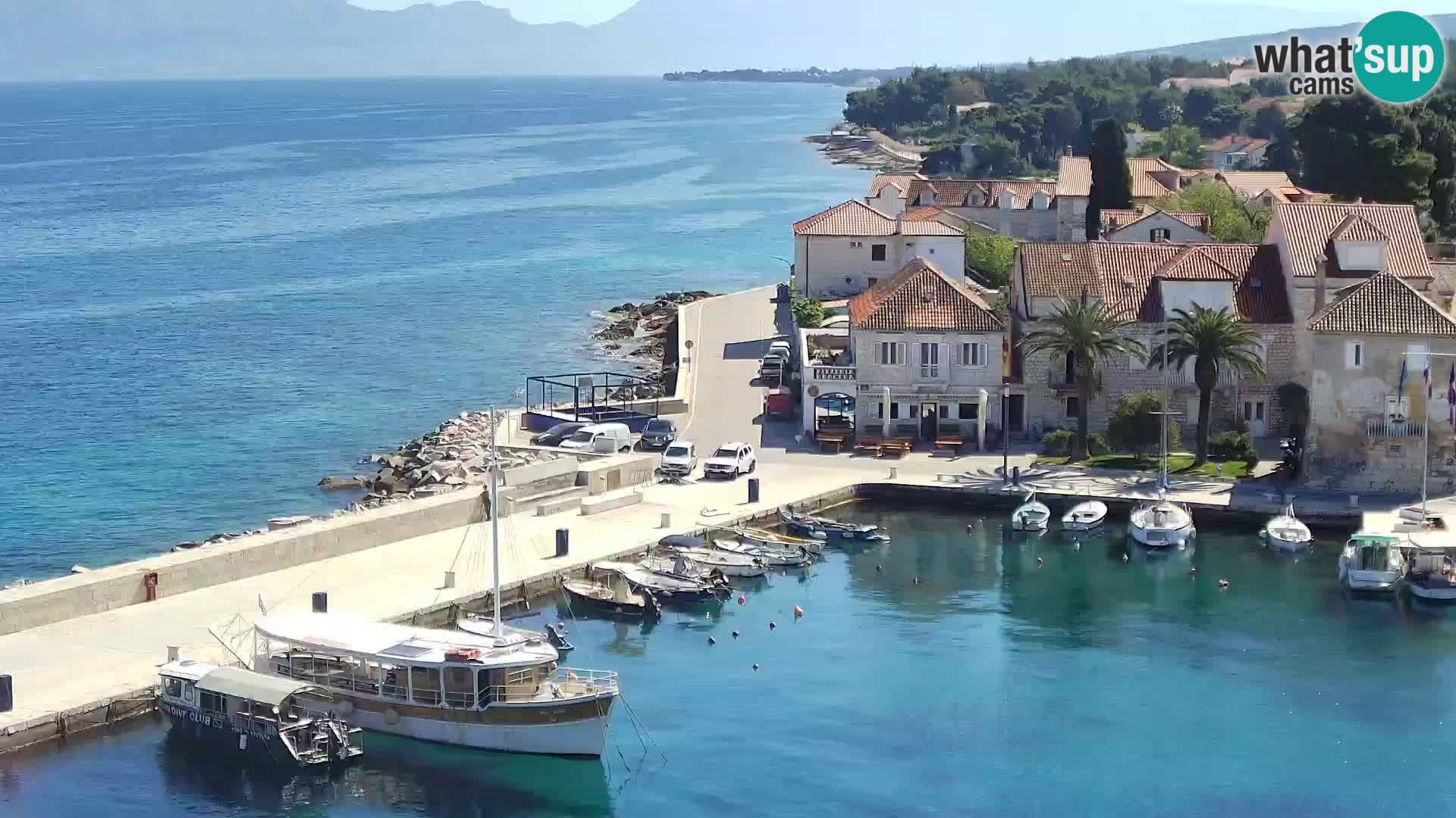 Webcam Sutivan Panorama – Liveblick von der Insel Brač