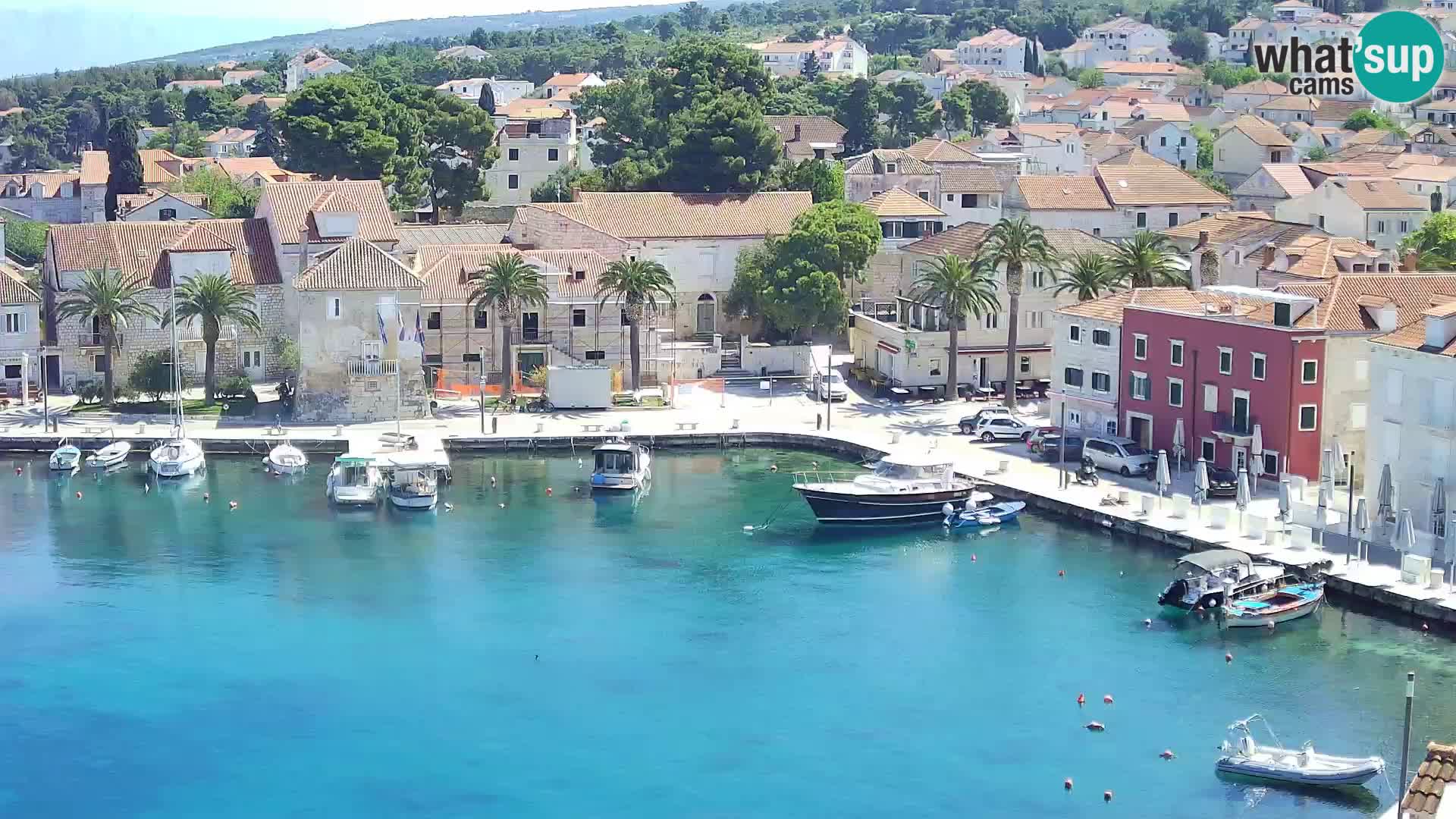 Webcam Sutivan panorama – Vista live dall’isola di Brač