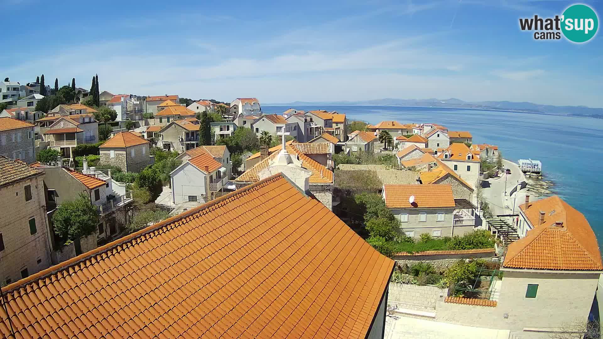 Webcam Sutivan panorama – Vista live dall’isola di Brač