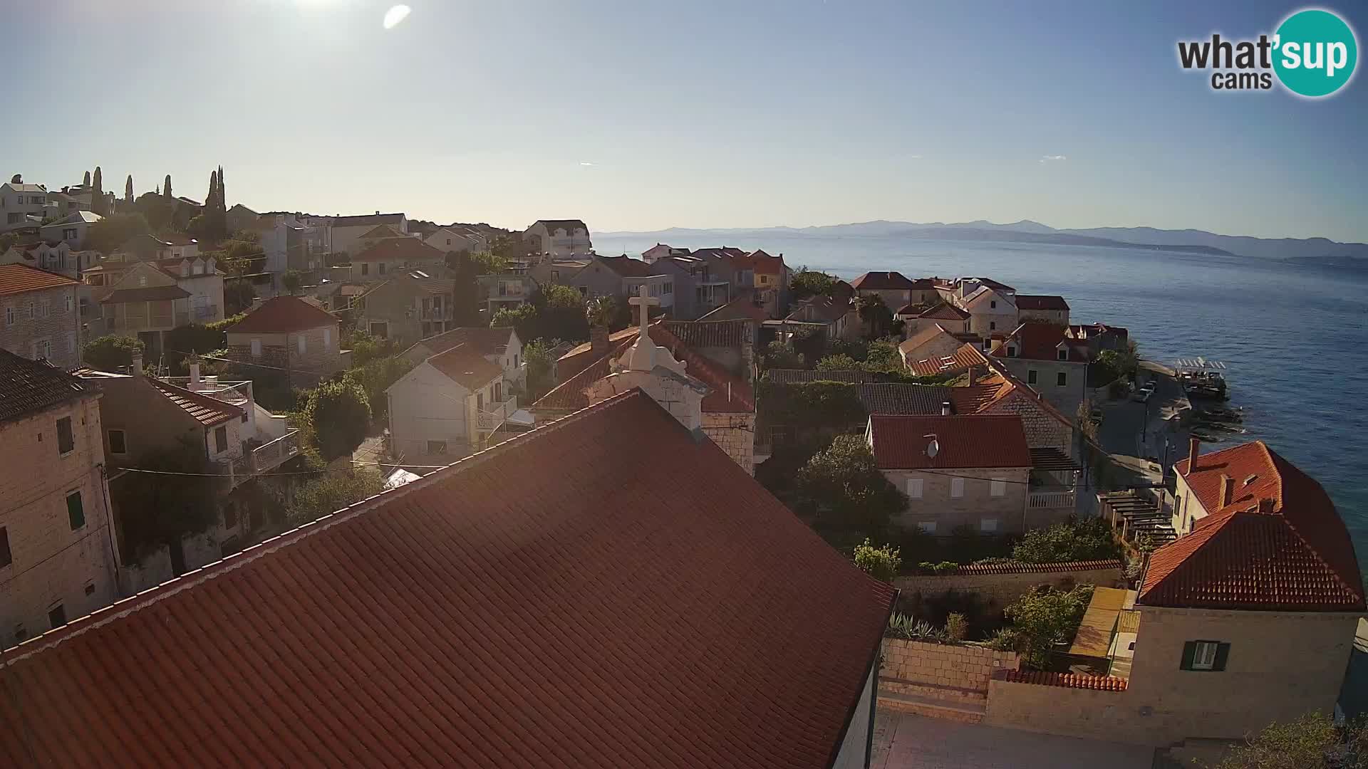 Webcam Sutivan Panorama – Liveblick von der Insel Brač