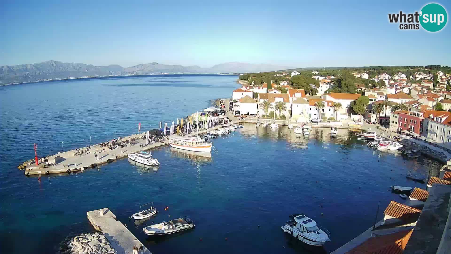 Webcam Sutivan Panorama – Live View from Brač Island