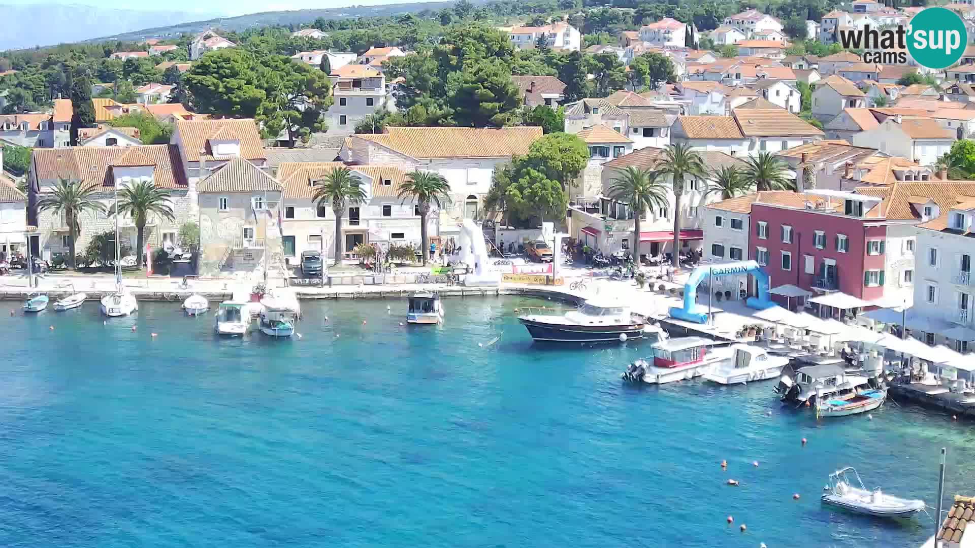 Webcam Sutivan panorama – Vista live dall’isola di Brač