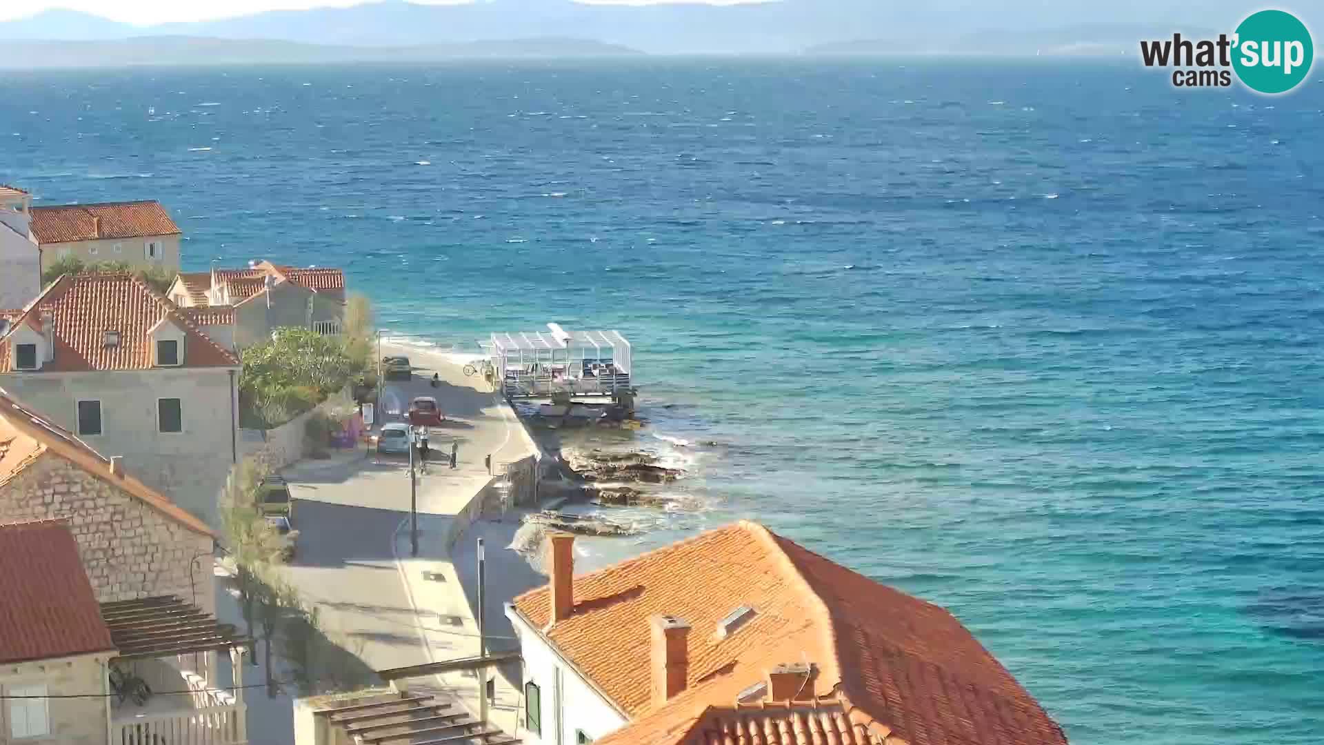 Webcam Sutivan Panorama – Vista en vivo desde la isla de Brač