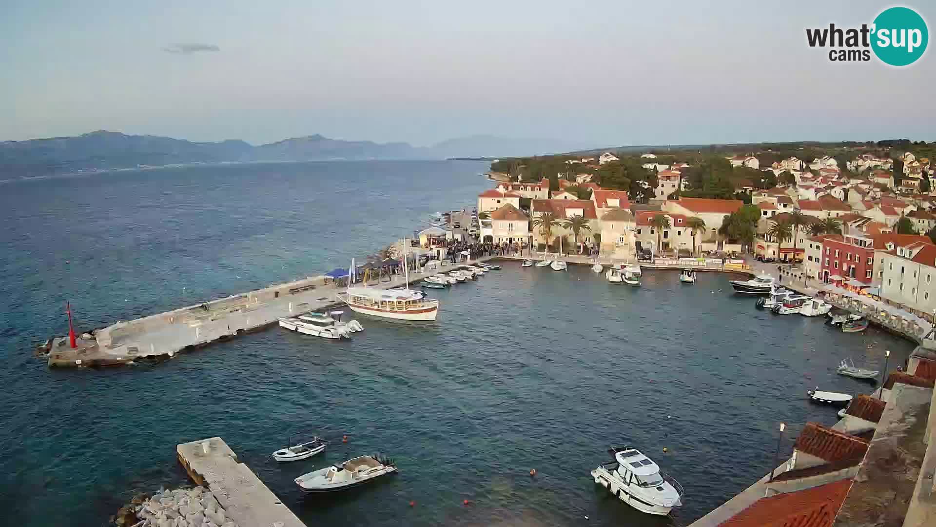Webcam Sutivan Panorama – Live View from Brač Island