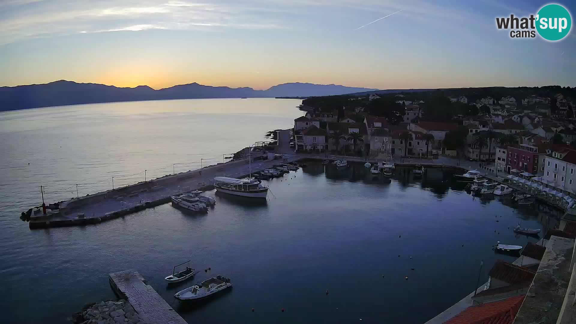Webcam Sutivan Panorama – Vue en direct depuis l’île de Brač