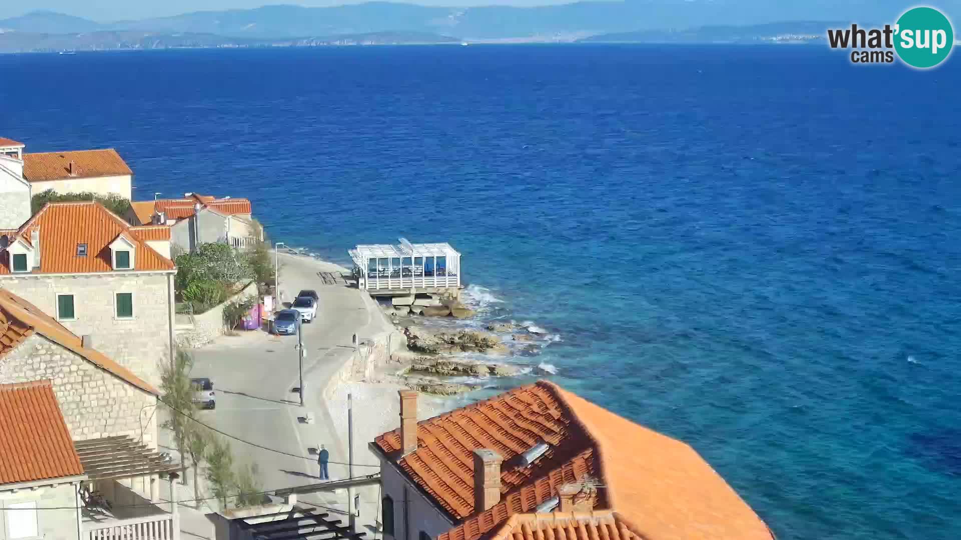 Web kamera Sutivan panorama – Pogled uživo s otoka Brača