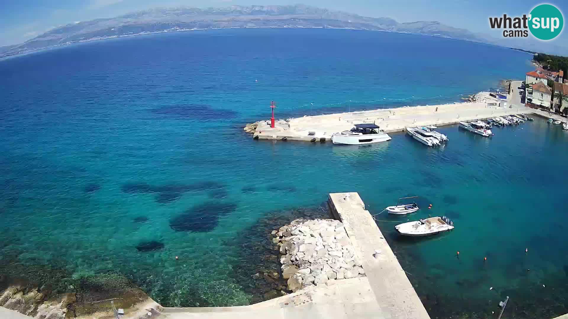 Webcam Sutivan Panorama – Liveblick von der Insel Brač