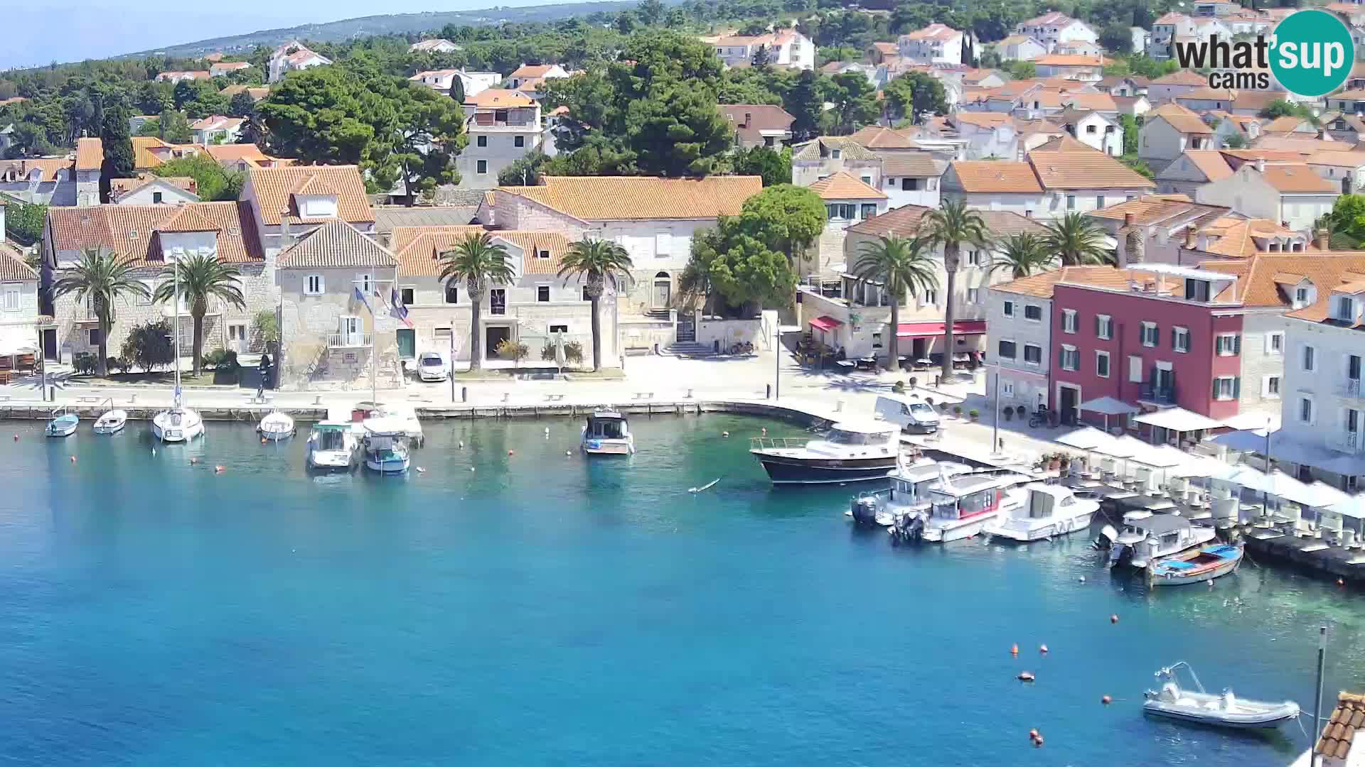 Webcam Sutivan panorama – Vista live dall’isola di Brač