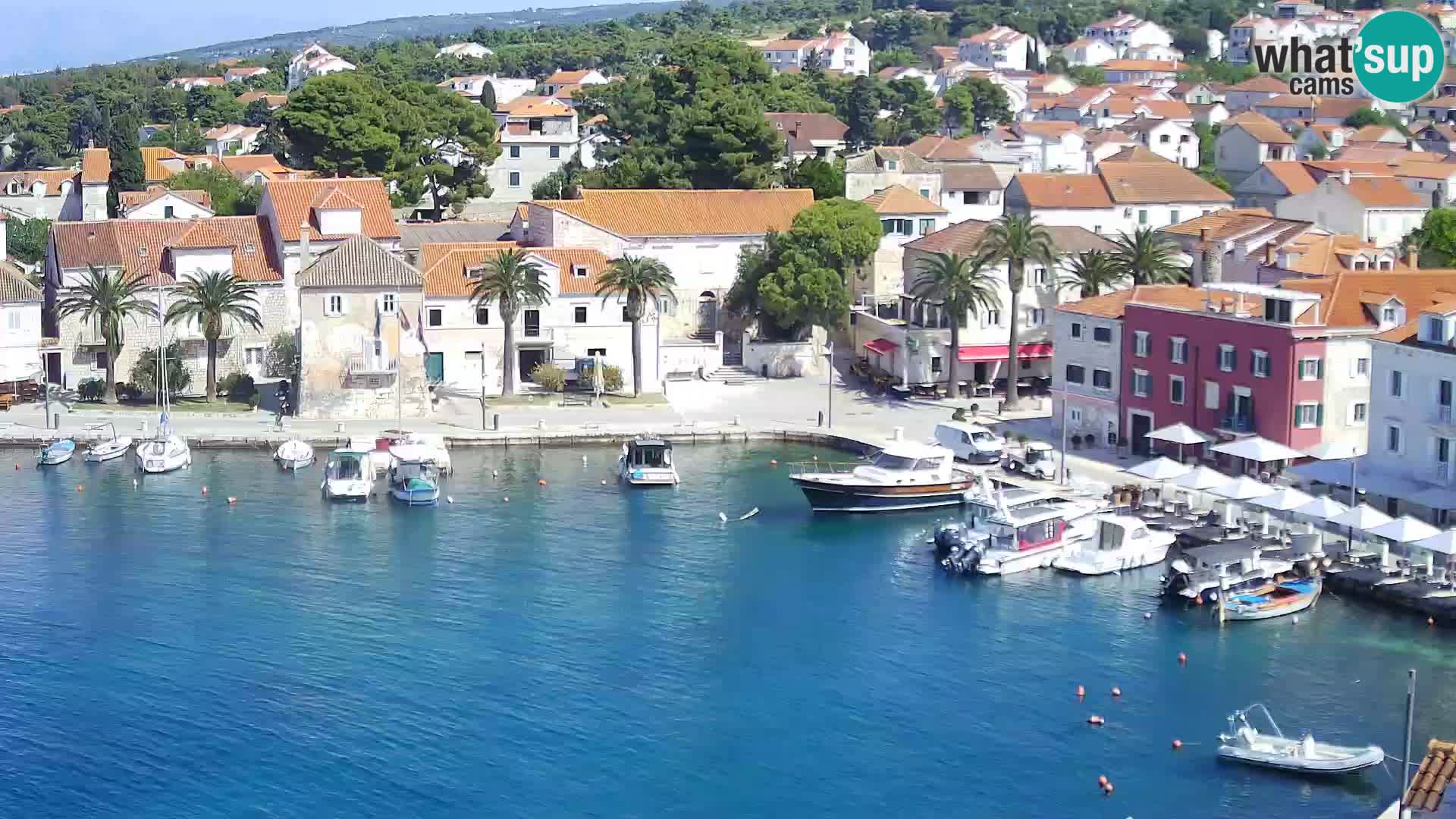 Webcam Sutivan panorama – Vista live dall’isola di Brač