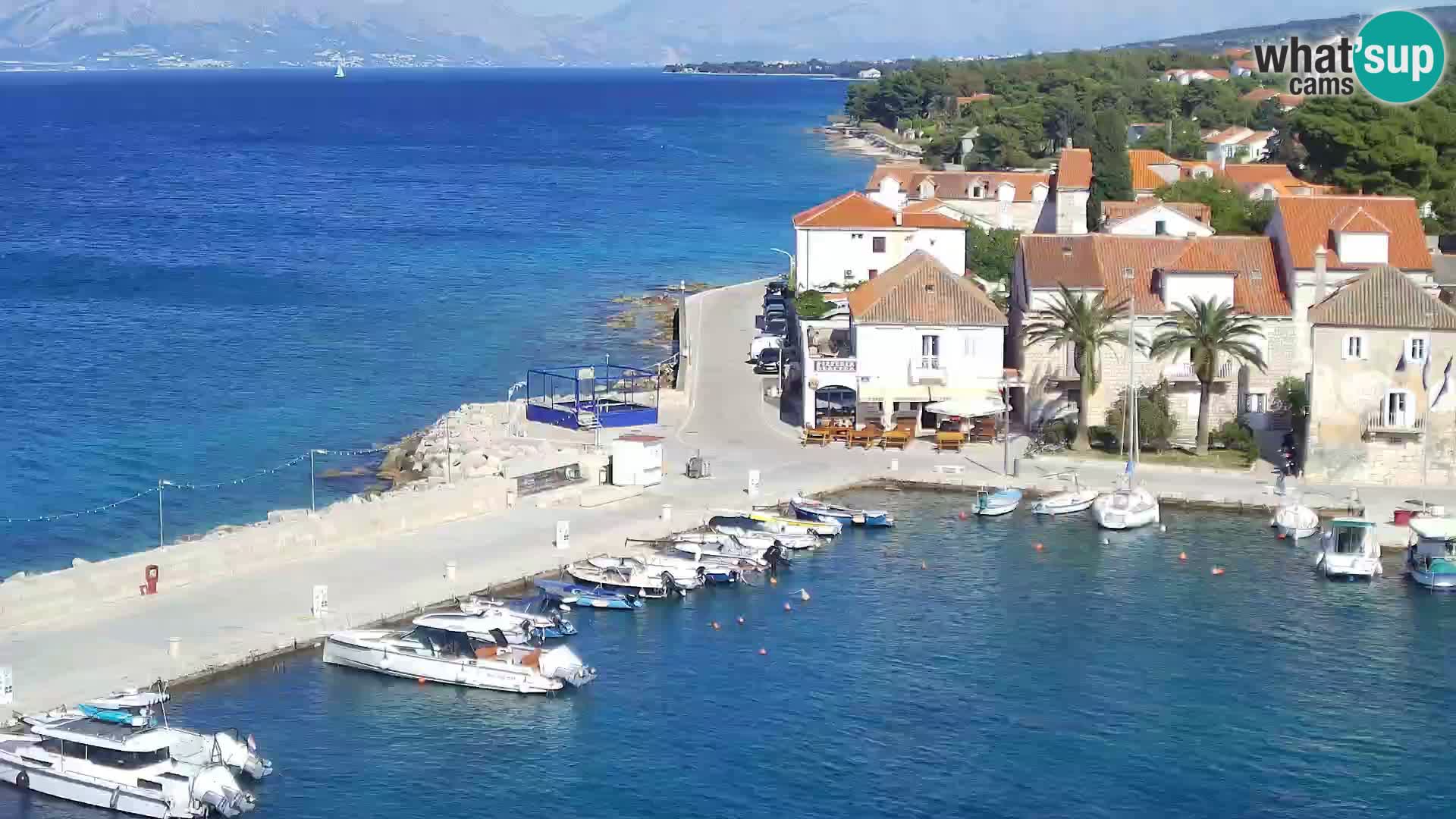 Webcam Sutivan Panorama – Liveblick von der Insel Brač