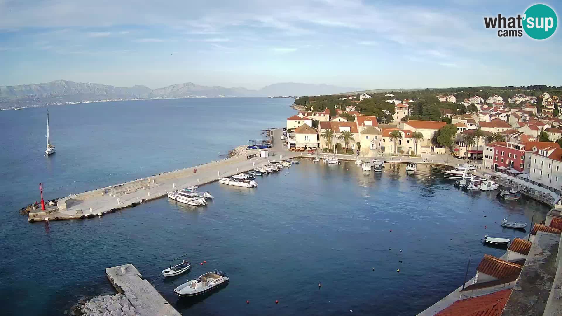 Webcam Sutivan Panorama – Liveblick von der Insel Brač