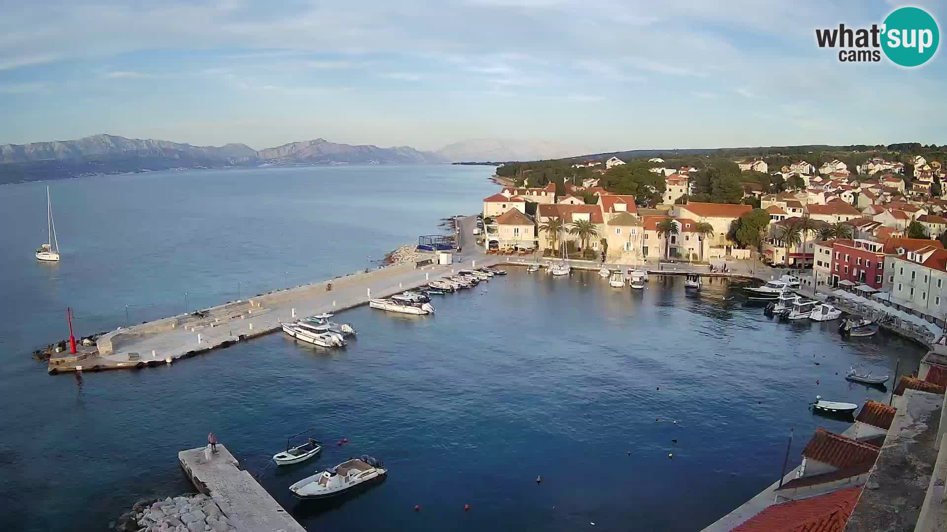 Webcam Sutivan Panorama – Live View from Brač Island