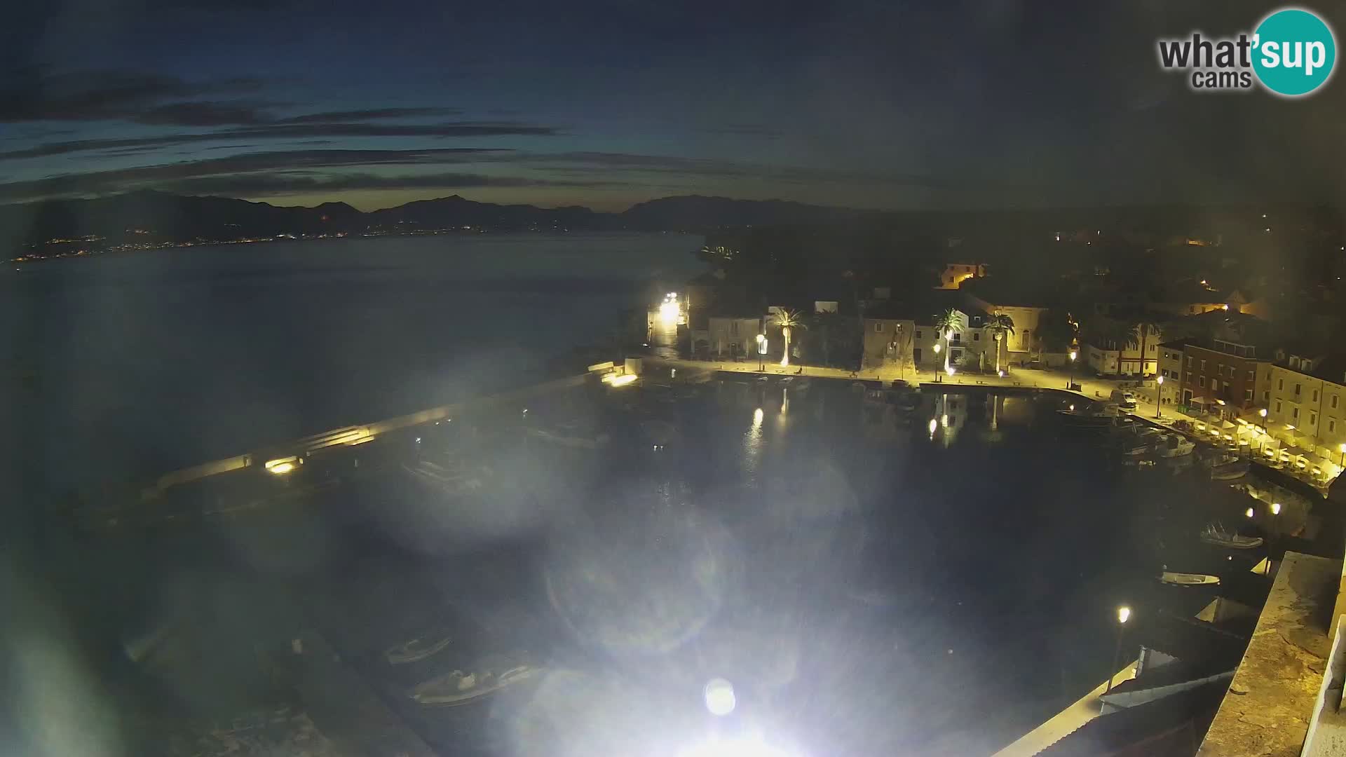 Webcam Sutivan Panorama – Vista en vivo desde la isla de Brač