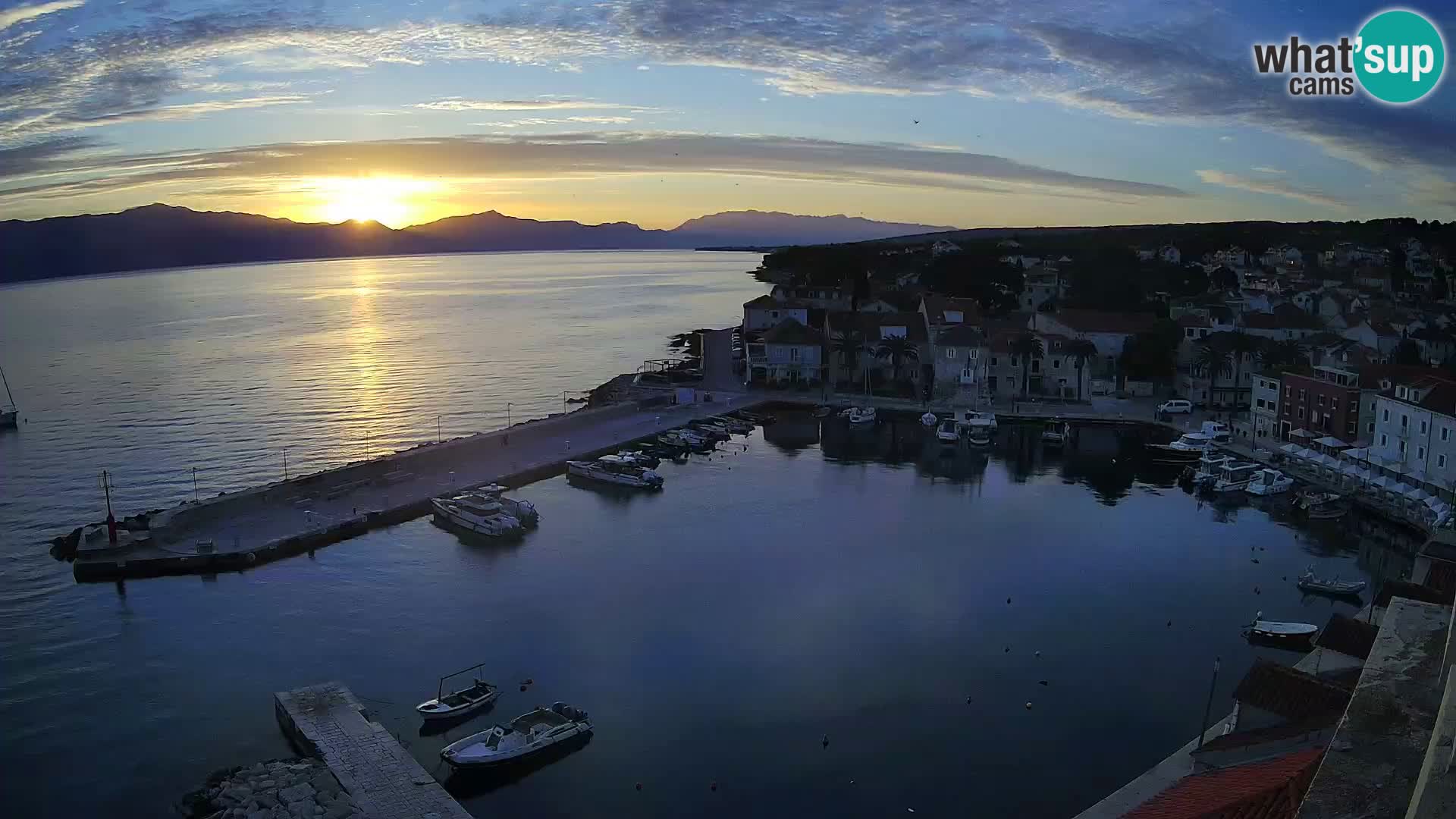Webcam Sutivan Panorama – Vue en direct depuis l’île de Brač