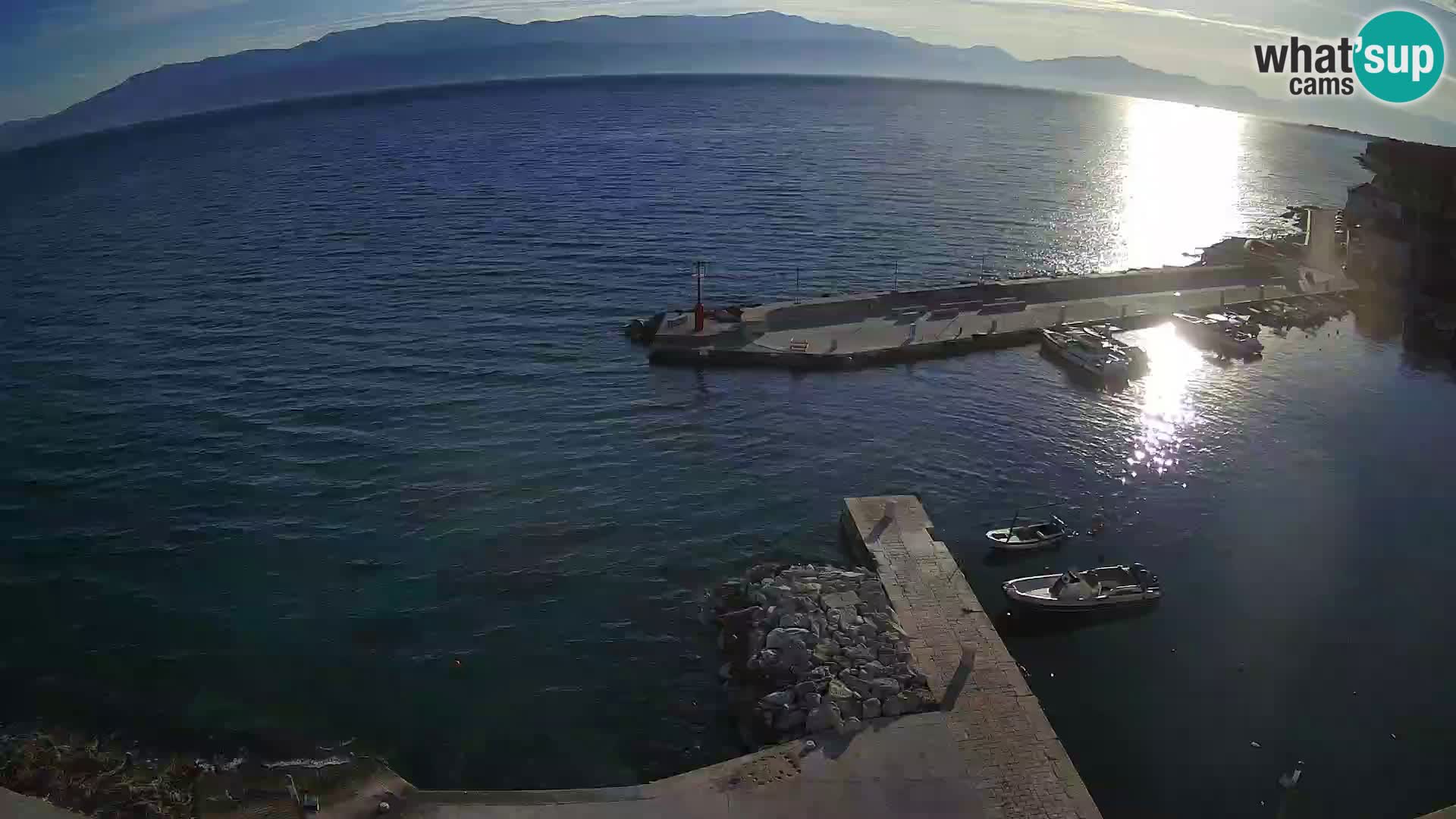 Webcam Sutivan Panorama – Vista en vivo desde la isla de Brač