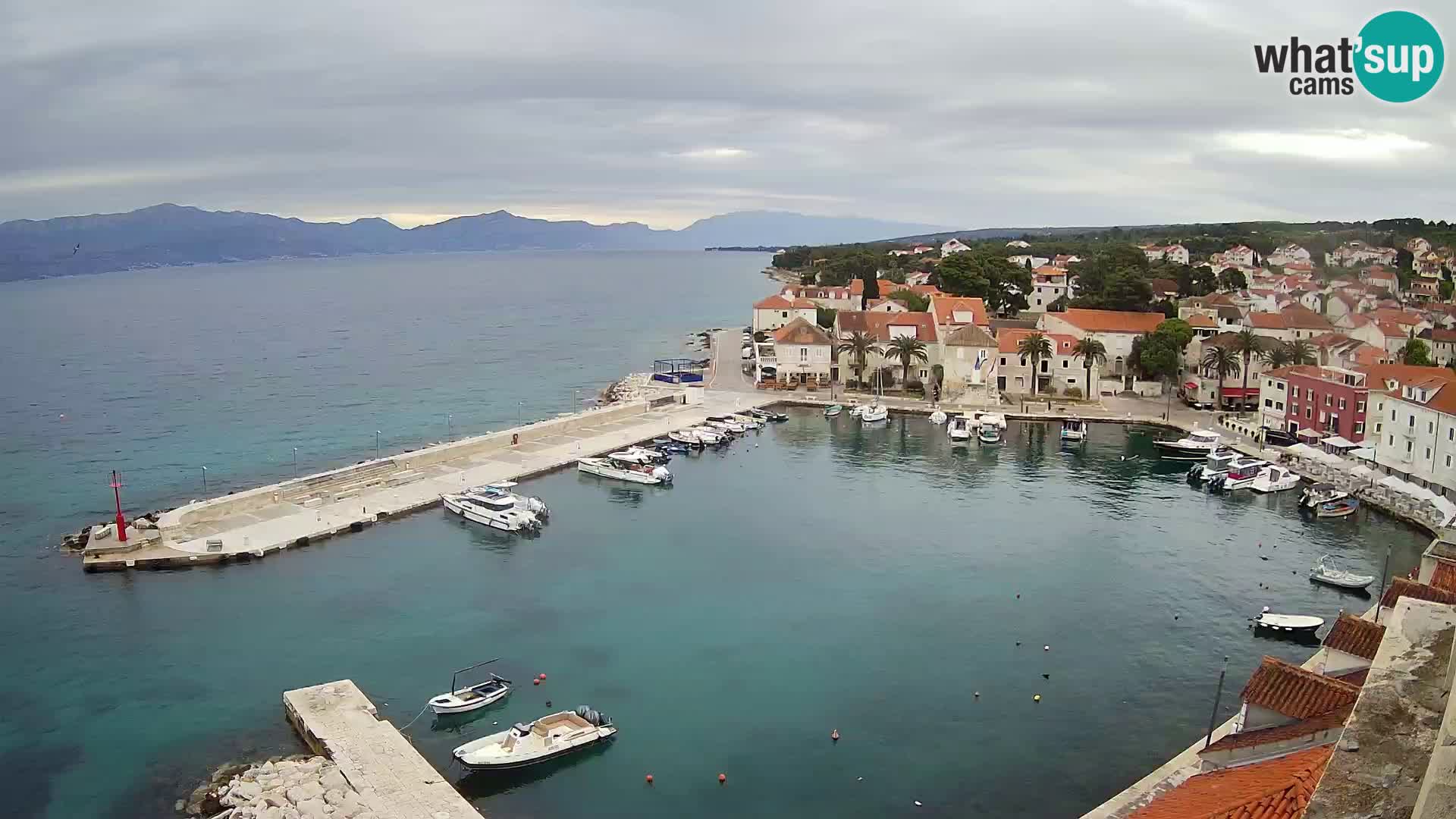 Webcam Sutivan Panorama – Liveblick von der Insel Brač