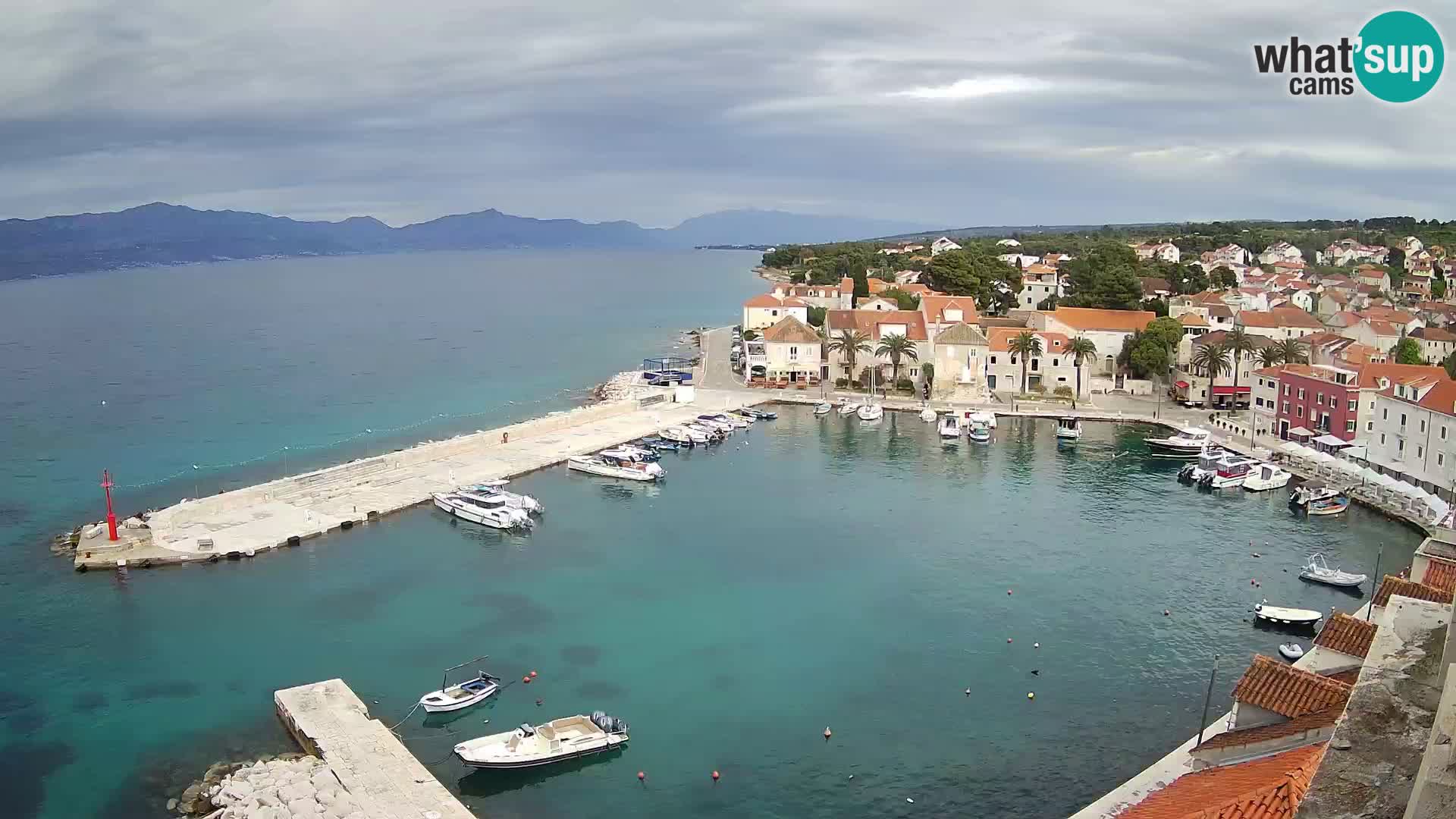 Webcam Sutivan Panorama – Live View from Brač Island