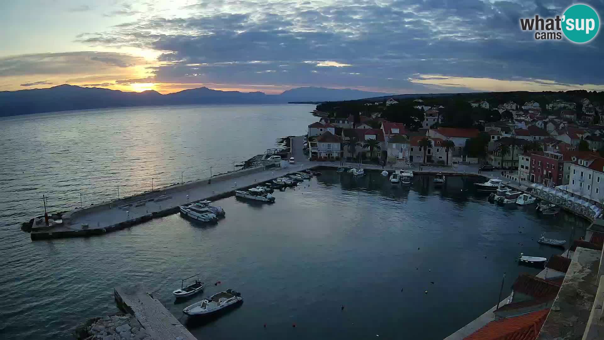 Webcam Sutivan Panorama – Vue en direct depuis l’île de Brač