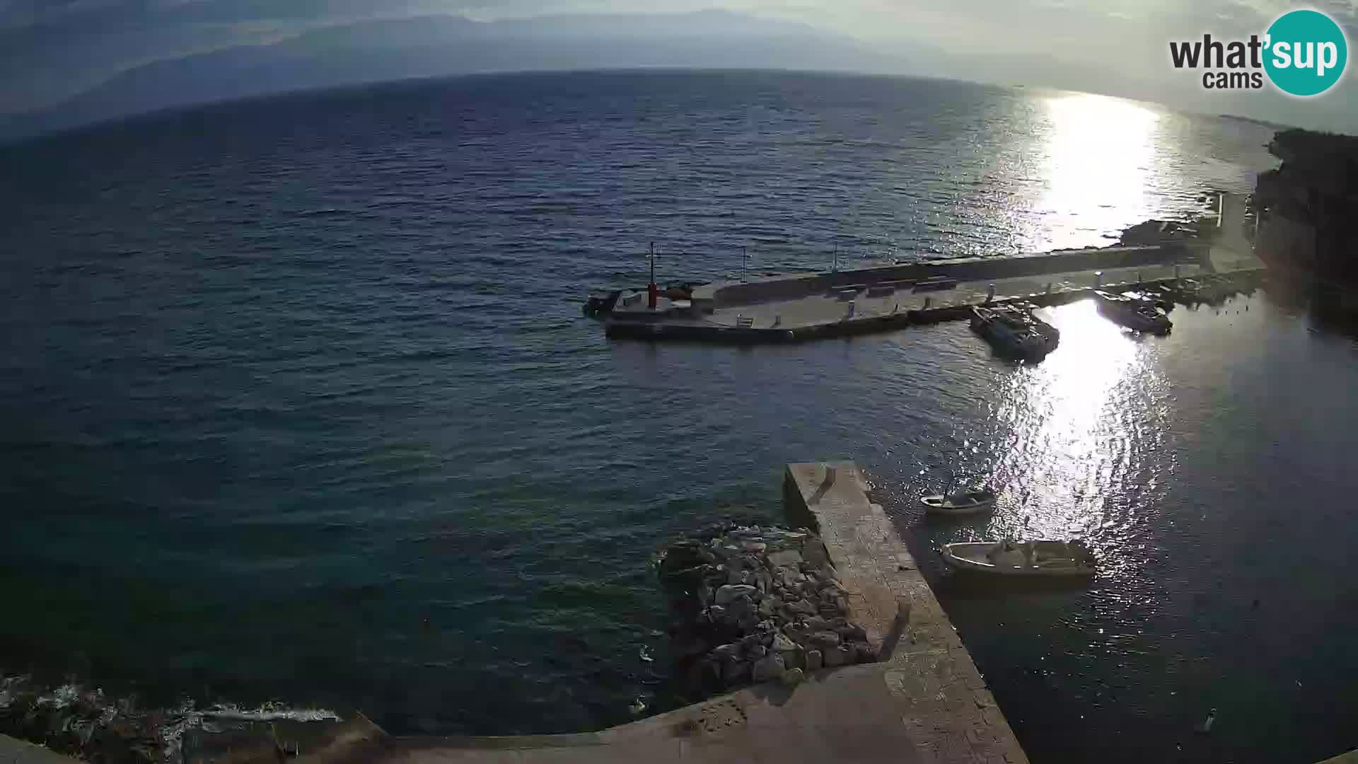 Webcam Sutivan panorama – Vista live dall’isola di Brač
