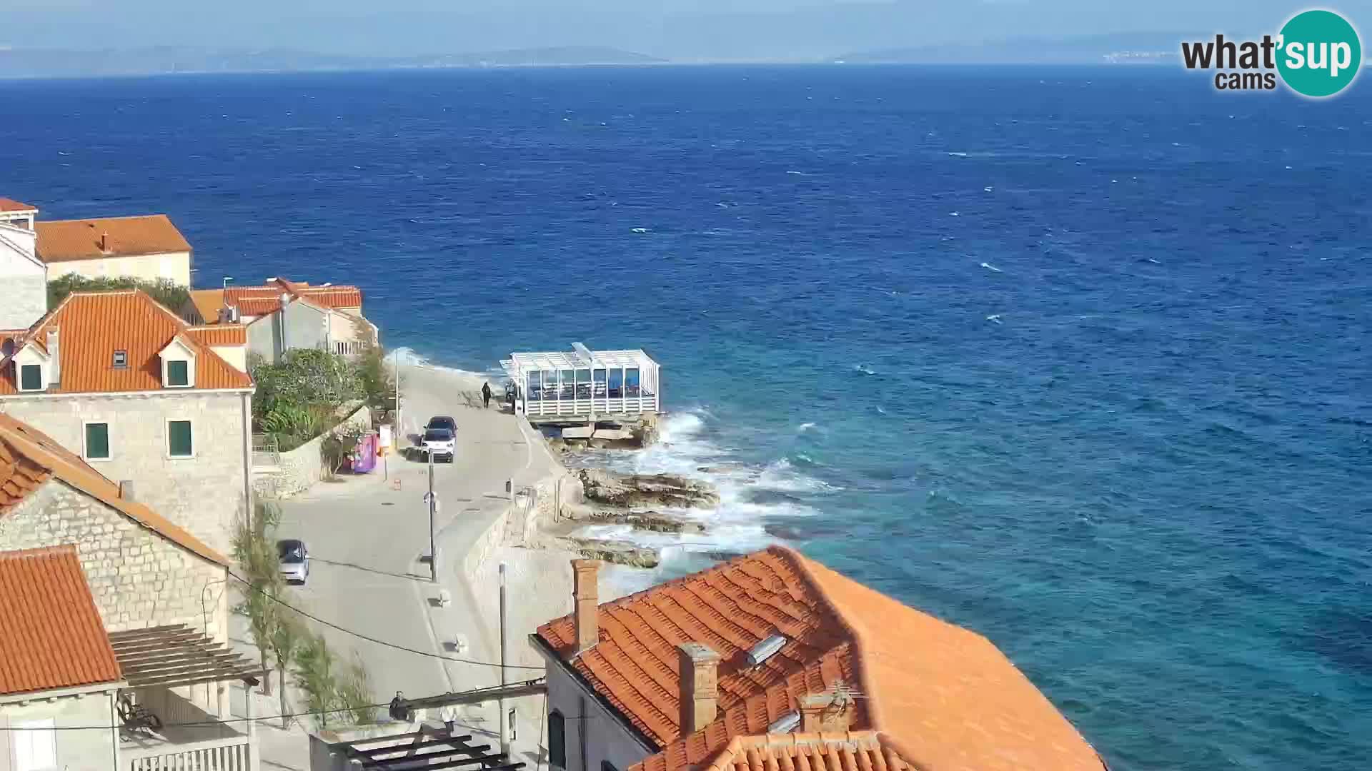 Webcam Sutivan Panorama – Vista en vivo desde la isla de Brač