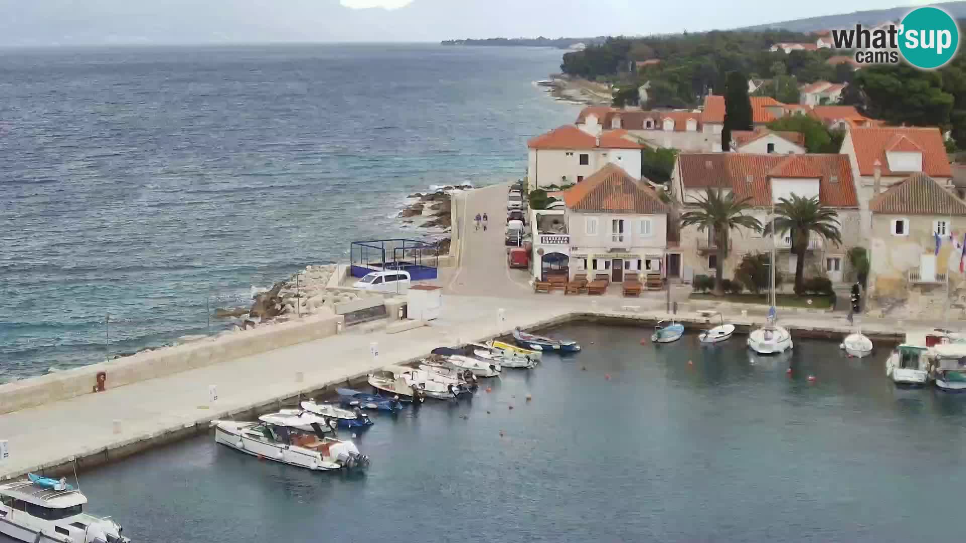 Webcam Sutivan Panorama – Liveblick von der Insel Brač