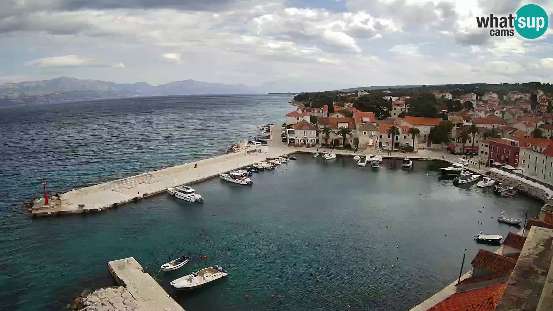 Webcam Sutivan Panorama – Live View from Brač Island