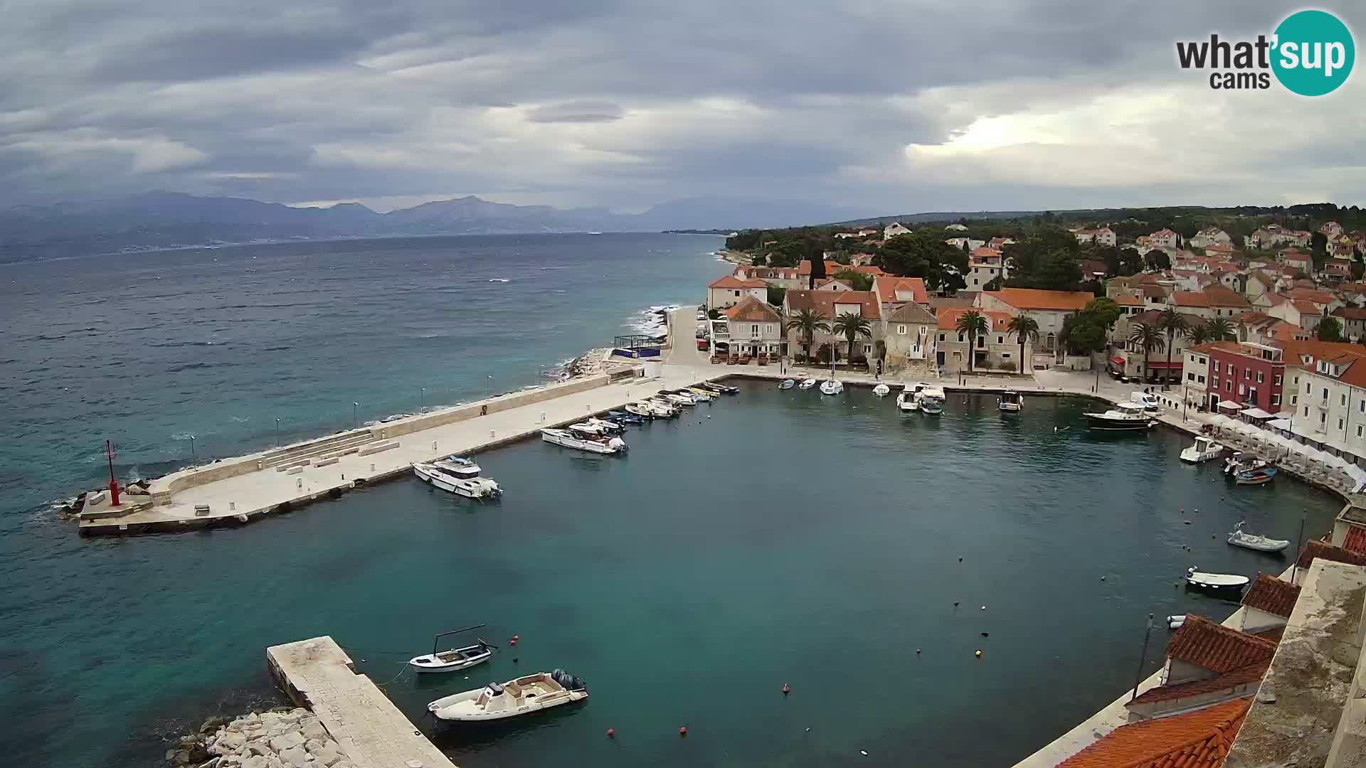 Webcam Sutivan Panorama – Live View from Brač Island