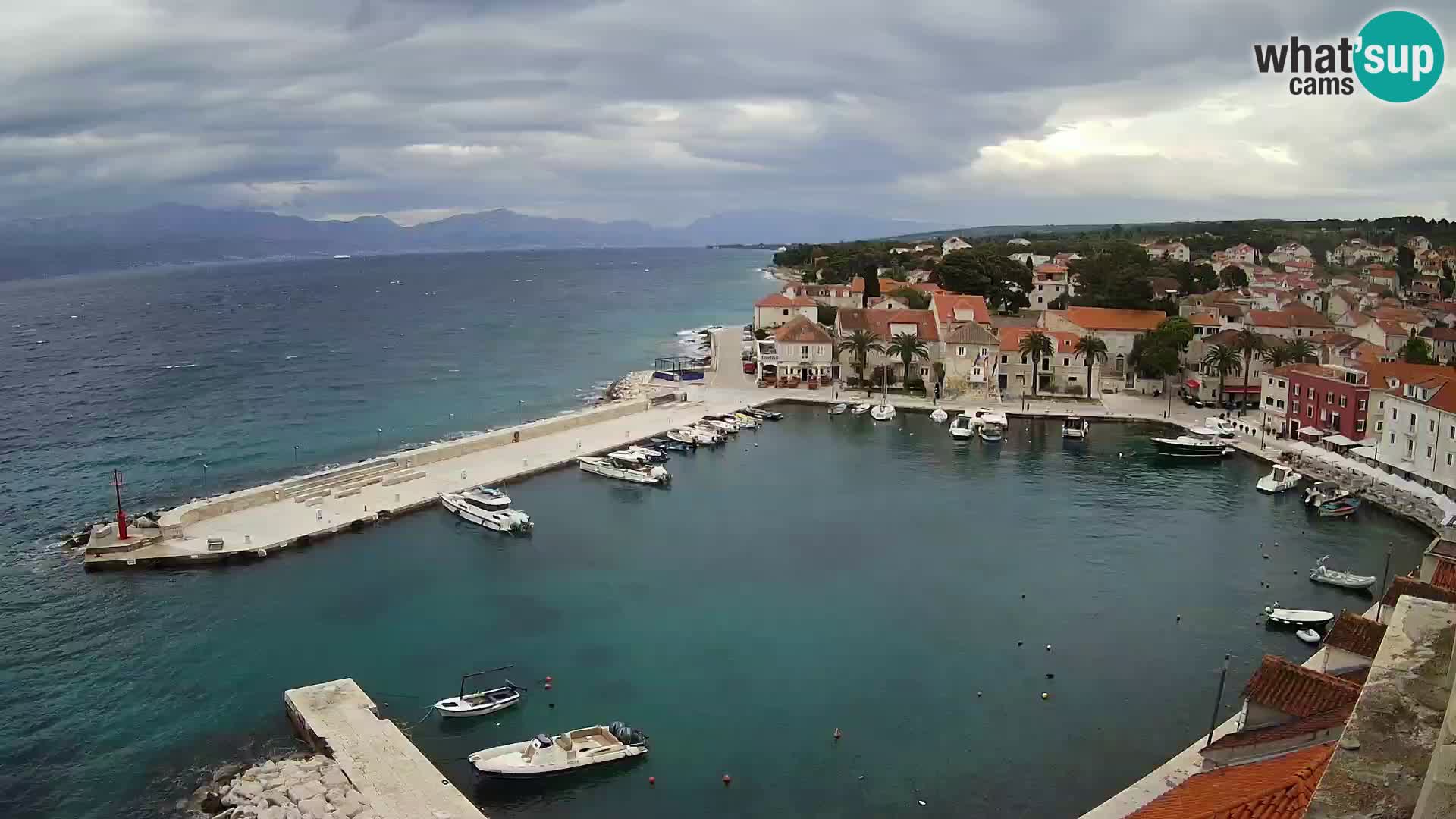 Webcam Sutivan Panorama – Live View from Brač Island