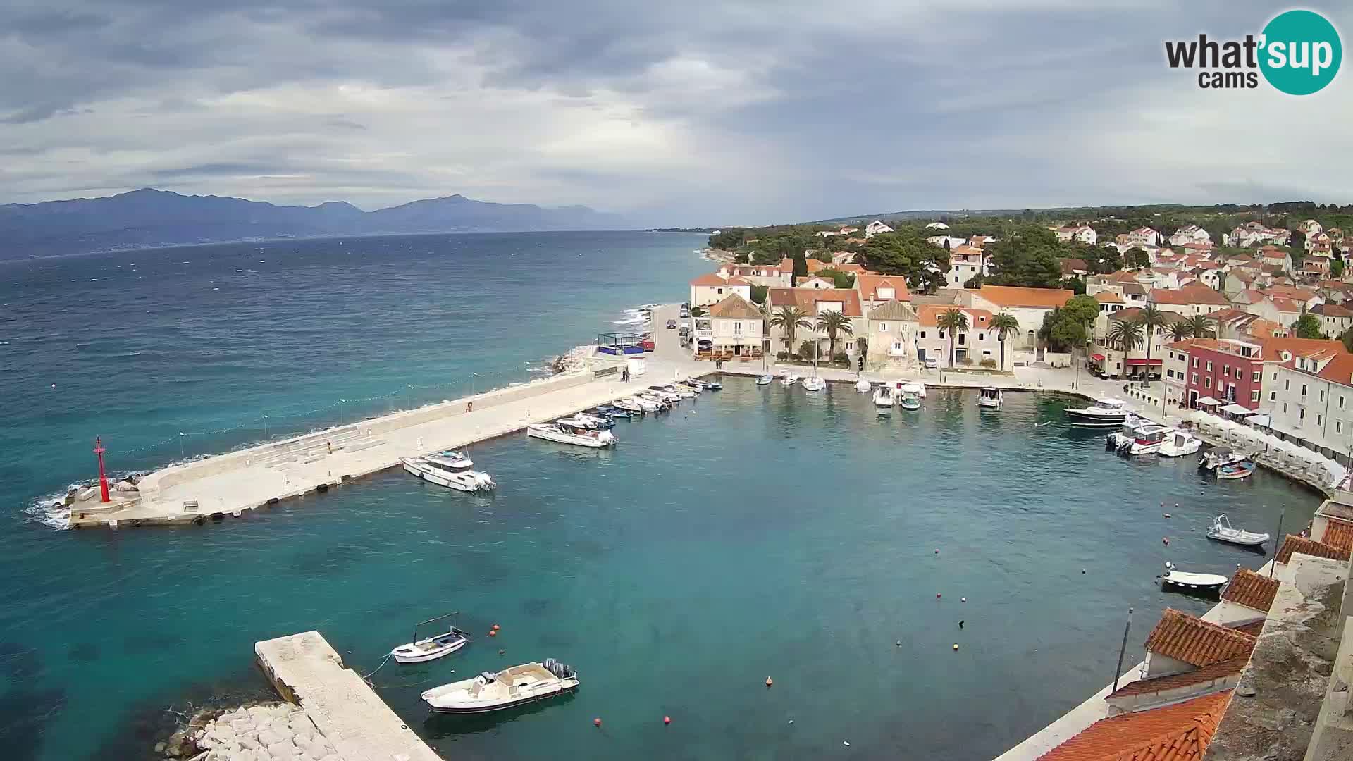 Webcam Sutivan Panorama – Live View from Brač Island