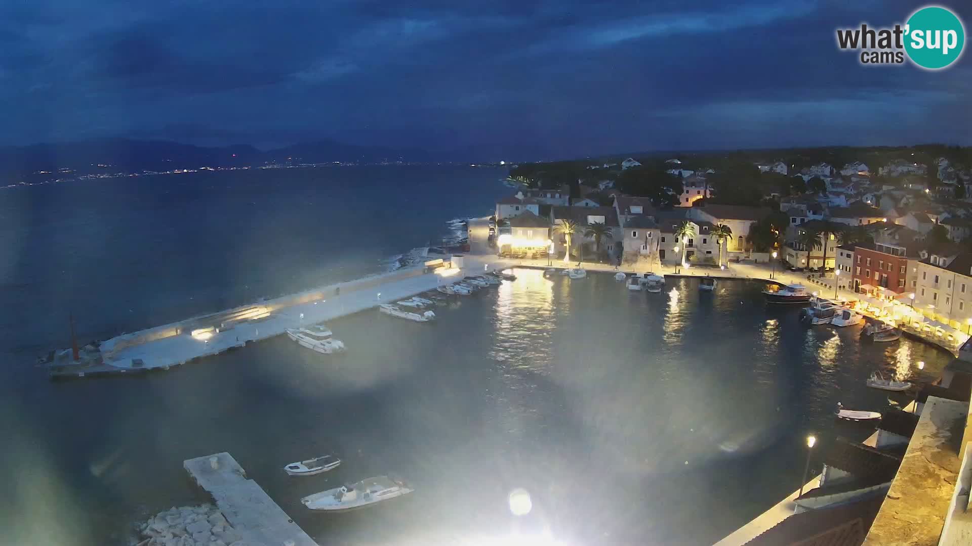 Webcam Sutivan Panorama – Vista en vivo desde la isla de Brač
